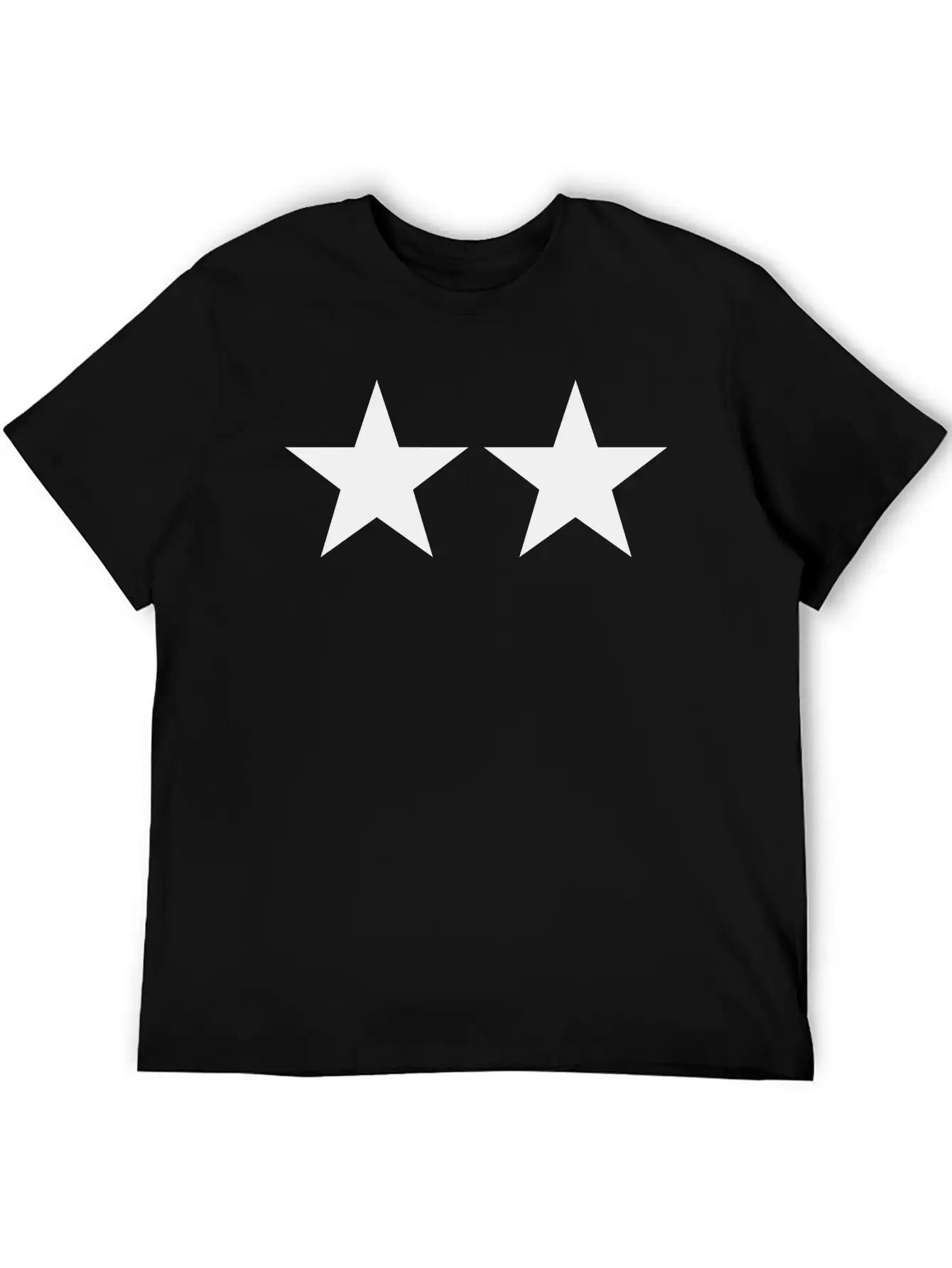 2 Stars Timeless Short Sleeve Tee – Comfy And Minimalist Design