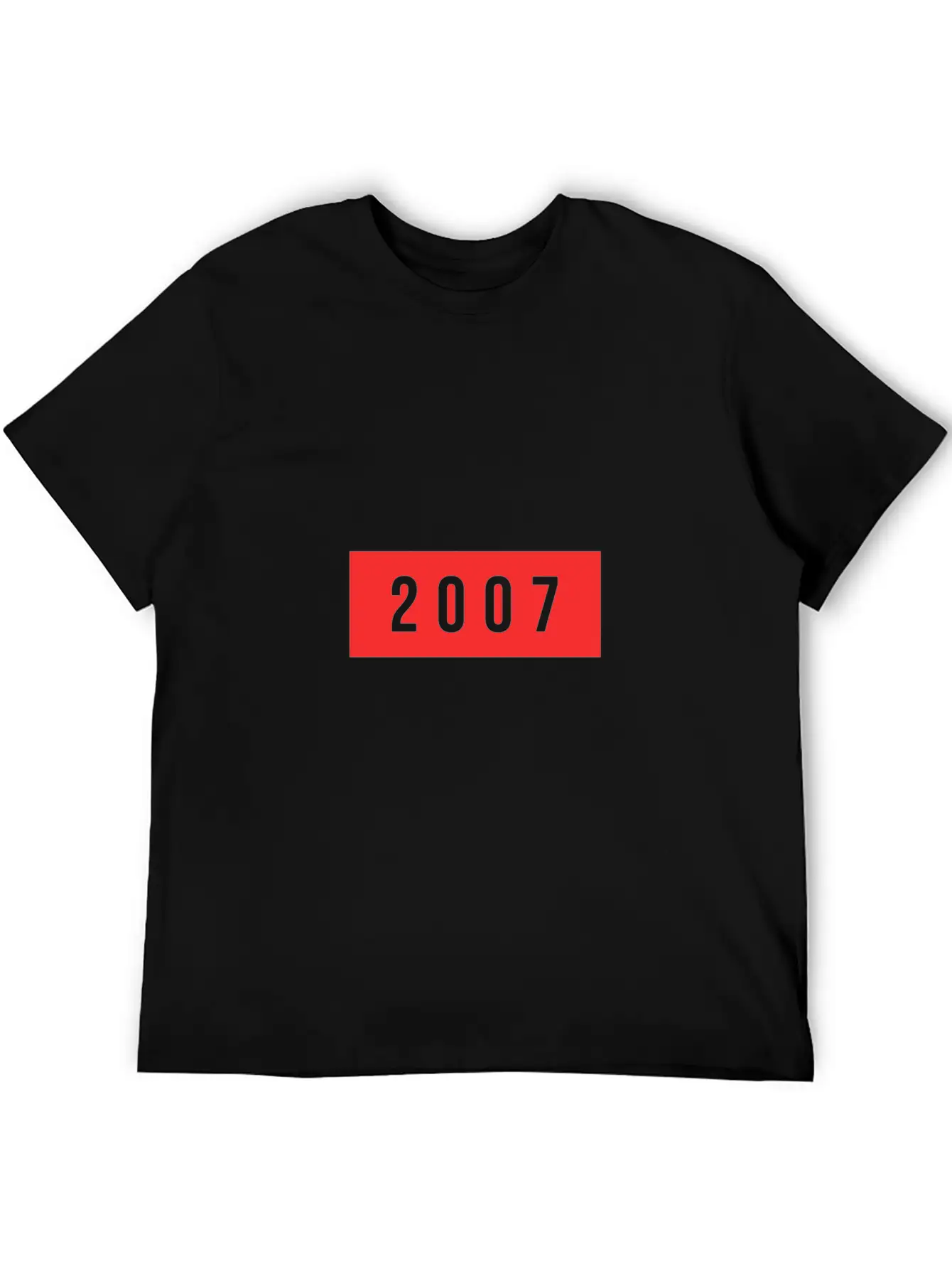 2007 Aesthetic Retro Vintage Gift Tee Breathable Graphic T-Shirt – Perfect For Casual Days