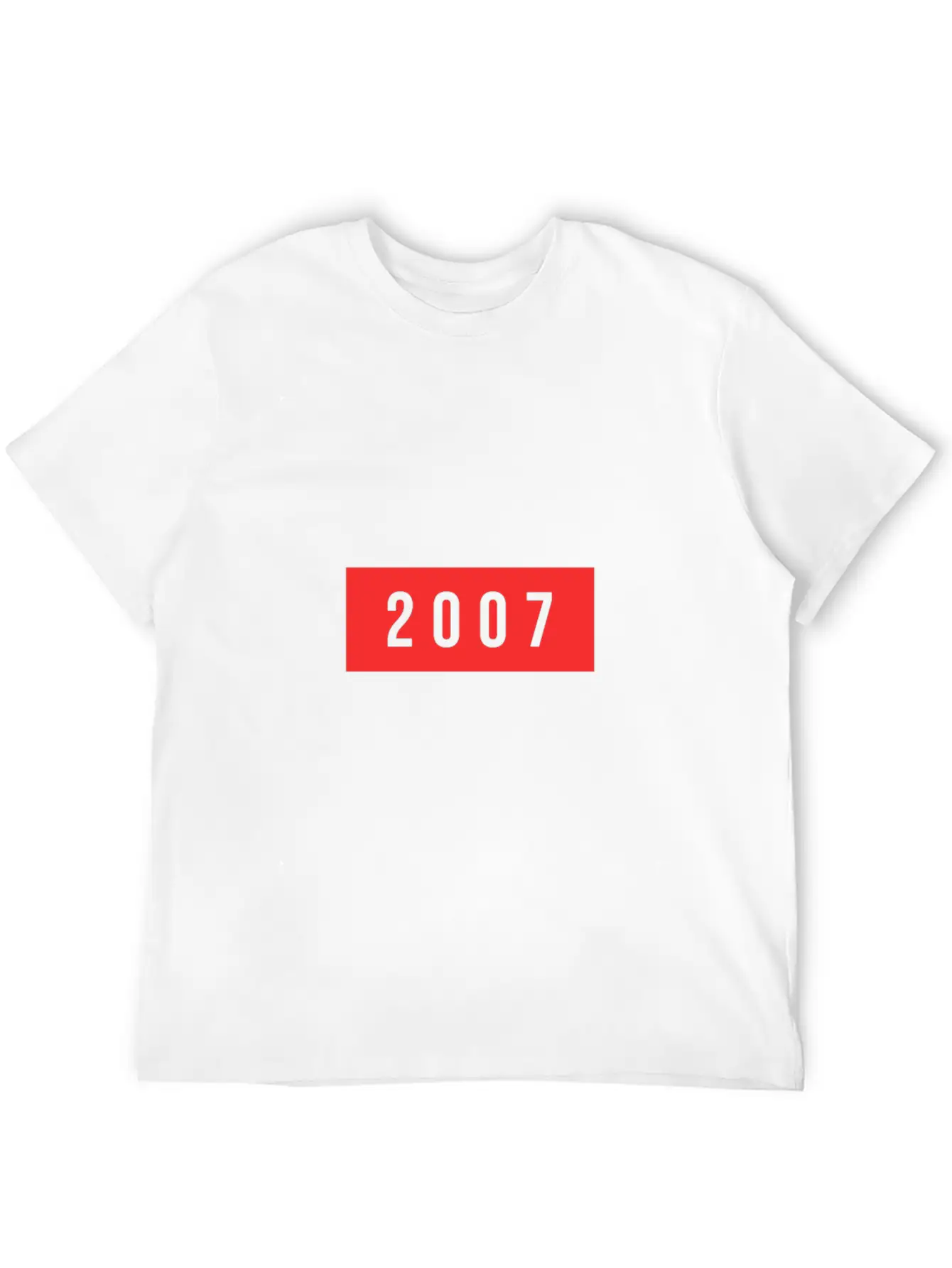 2007 Aesthetic Retro Vintage Gift Tee Breathable Graphic T-Shirt – Perfect For Casual Days