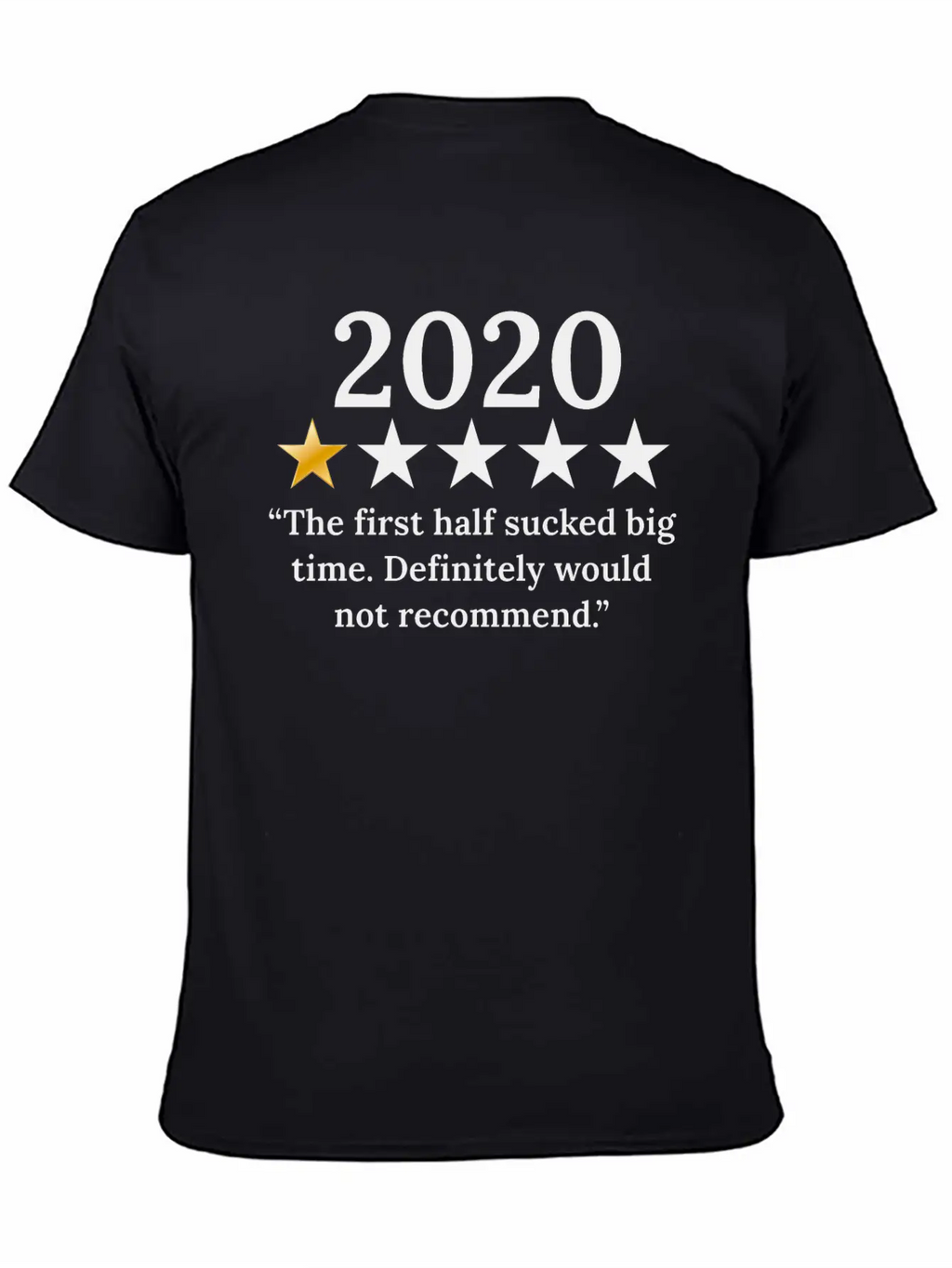 2020 Review / Feedback "Would Not Recommend" Breathable Graphic T-Shirt – Perfect For Casual Days