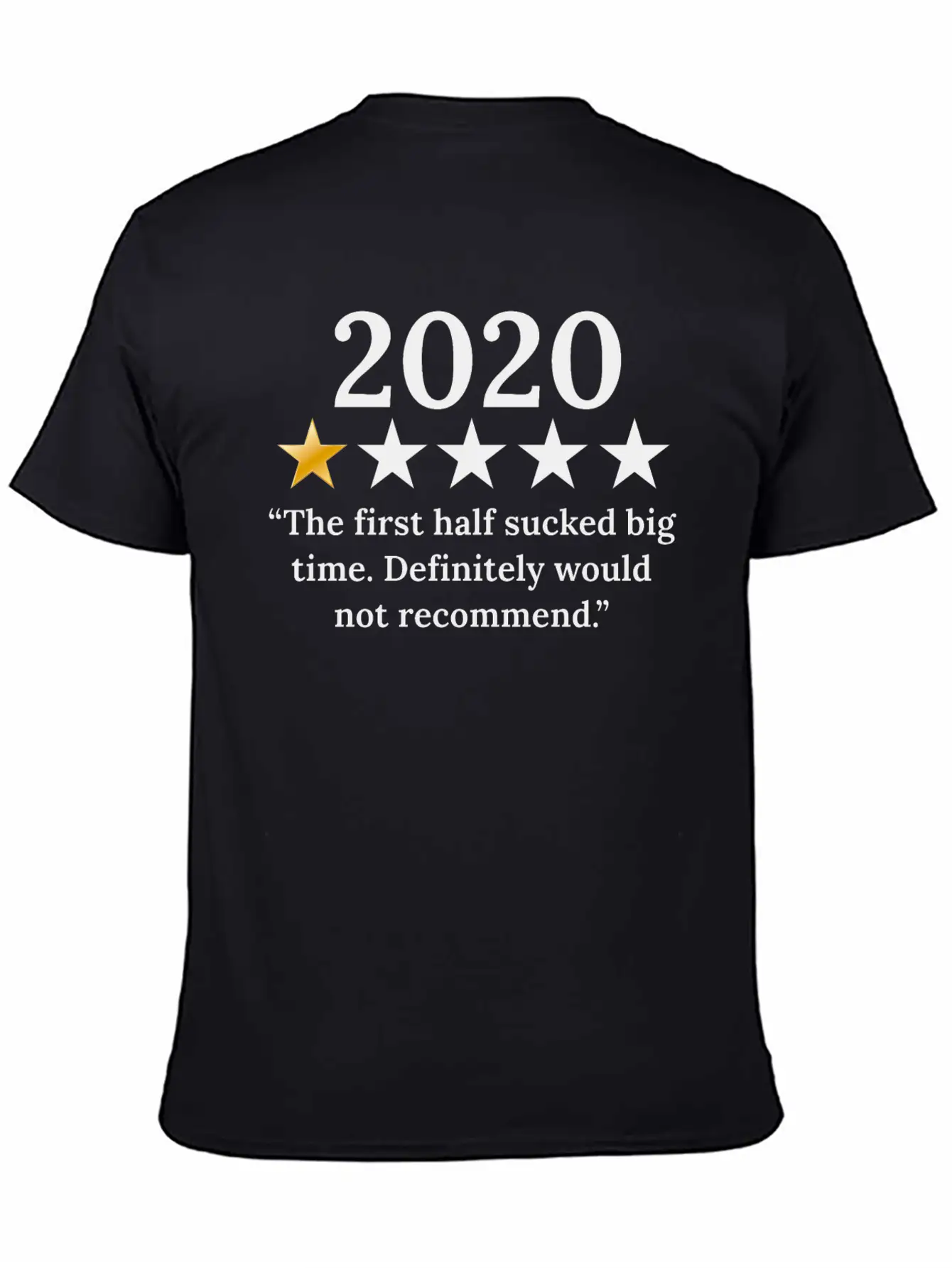 2020 Review / Feedback "Would Not Recommend" Breathable Graphic T-Shirt – Perfect For Casual Days