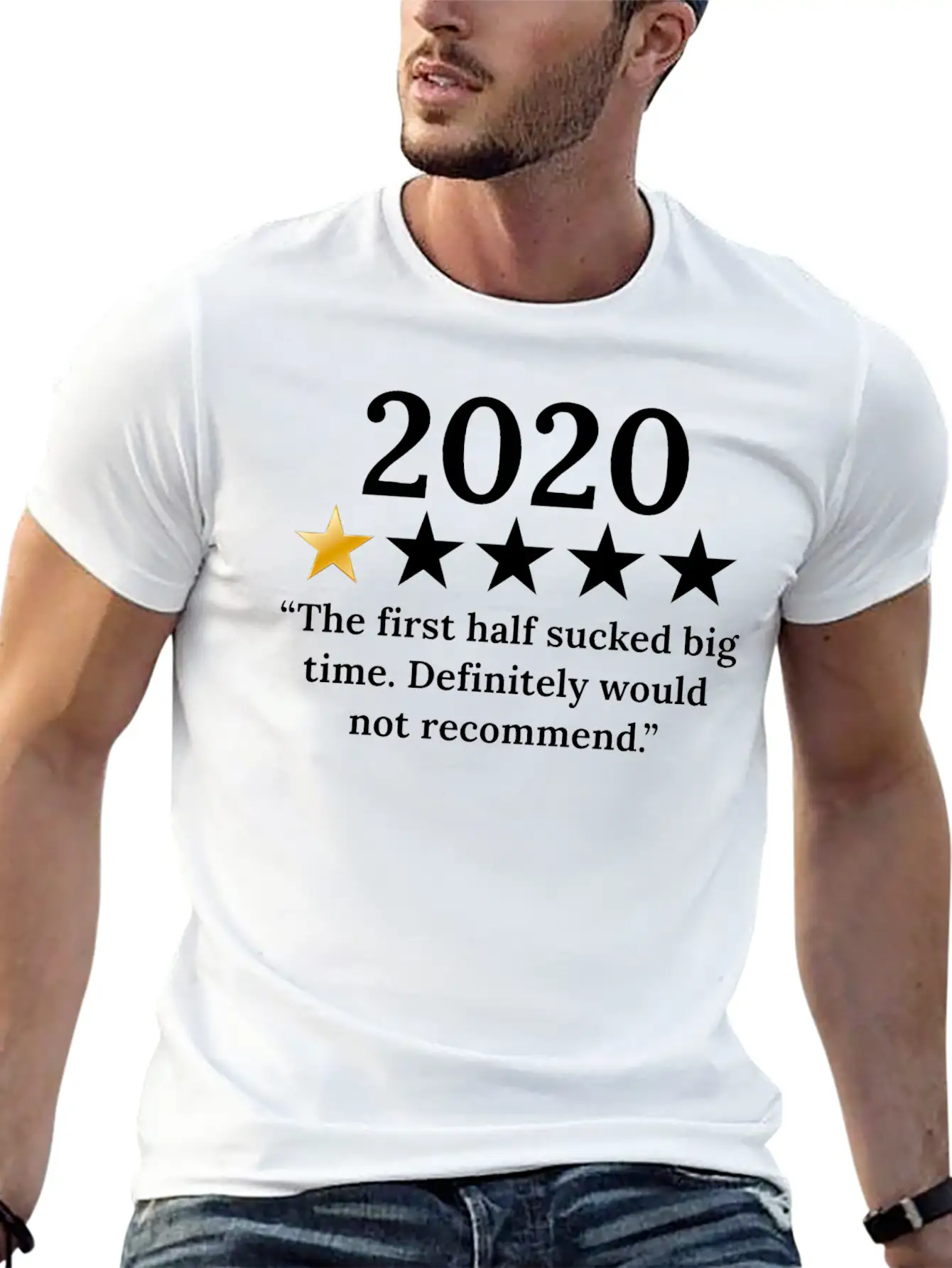 2020 Review / Feedback "Would Not Recommend" Breathable Graphic T-Shirt – Perfect For Casual Days