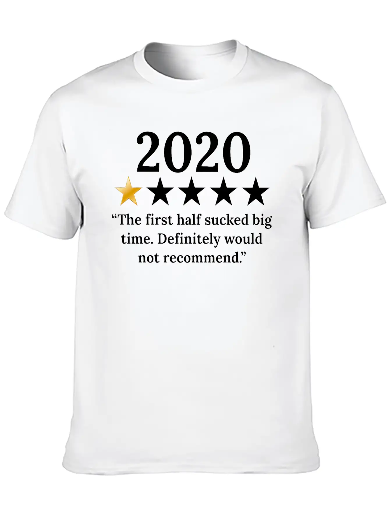 2020 Review / Feedback "Would Not Recommend" Breathable Graphic T-Shirt – Perfect For Casual Days