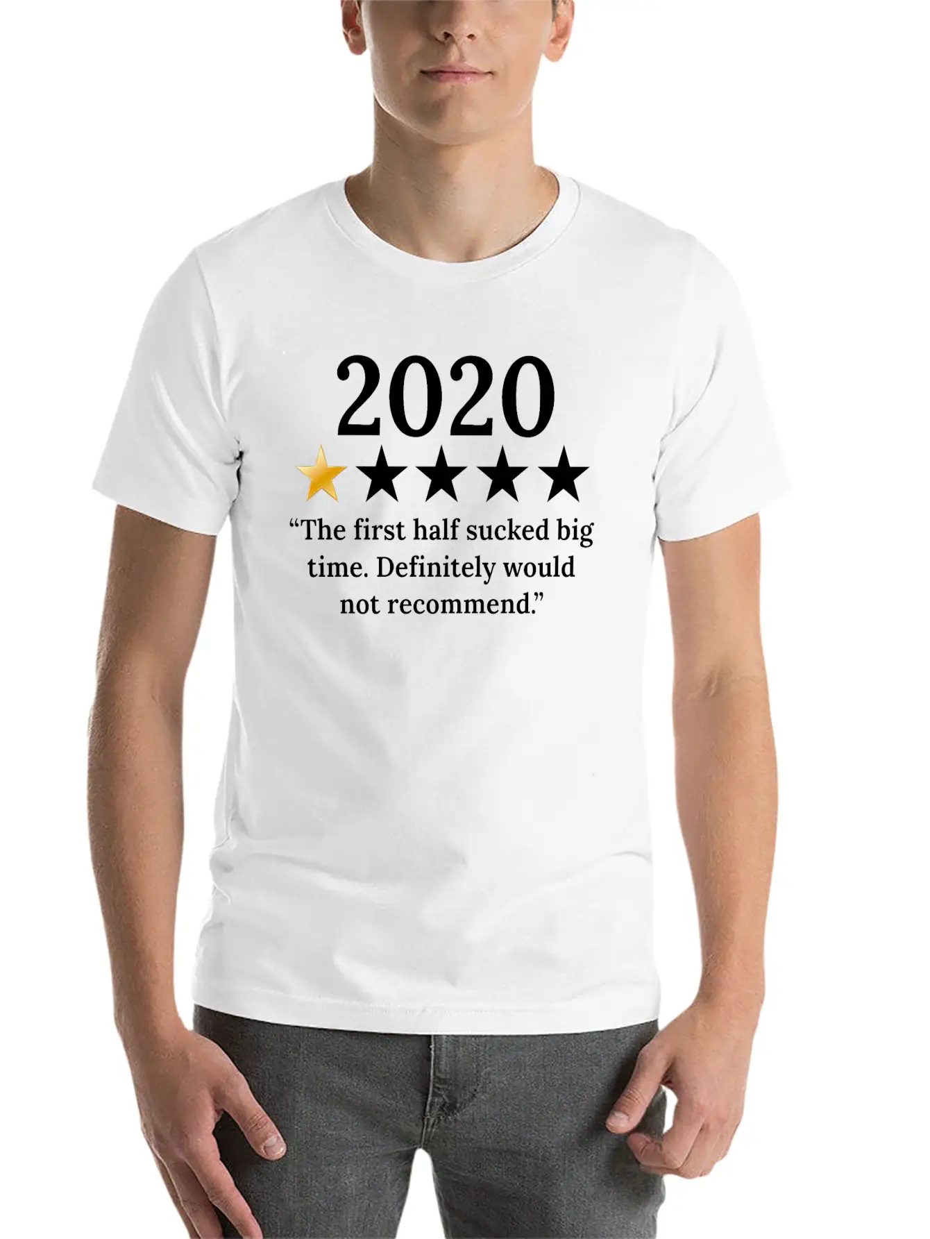 2020 Review / Feedback "Would Not Recommend" Breathable Graphic T-Shirt – Perfect For Casual Days