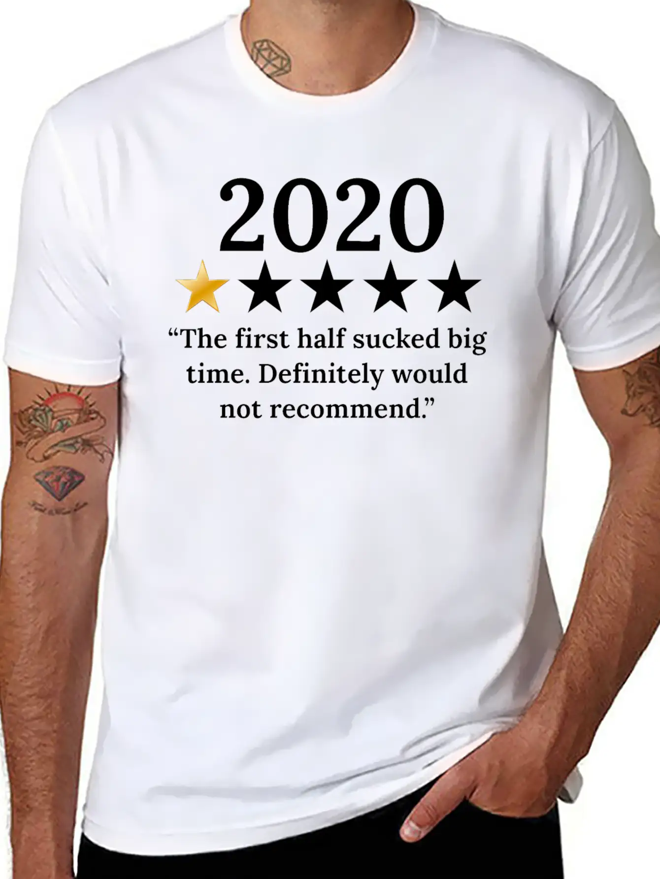 2020 Review / Feedback "Would Not Recommend" Breathable Graphic T-Shirt – Perfect For Casual Days