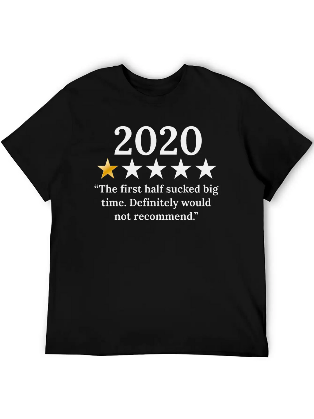 2020 Review / Feedback "Would Not Recommend" Breathable Graphic T-Shirt – Perfect For Casual Days