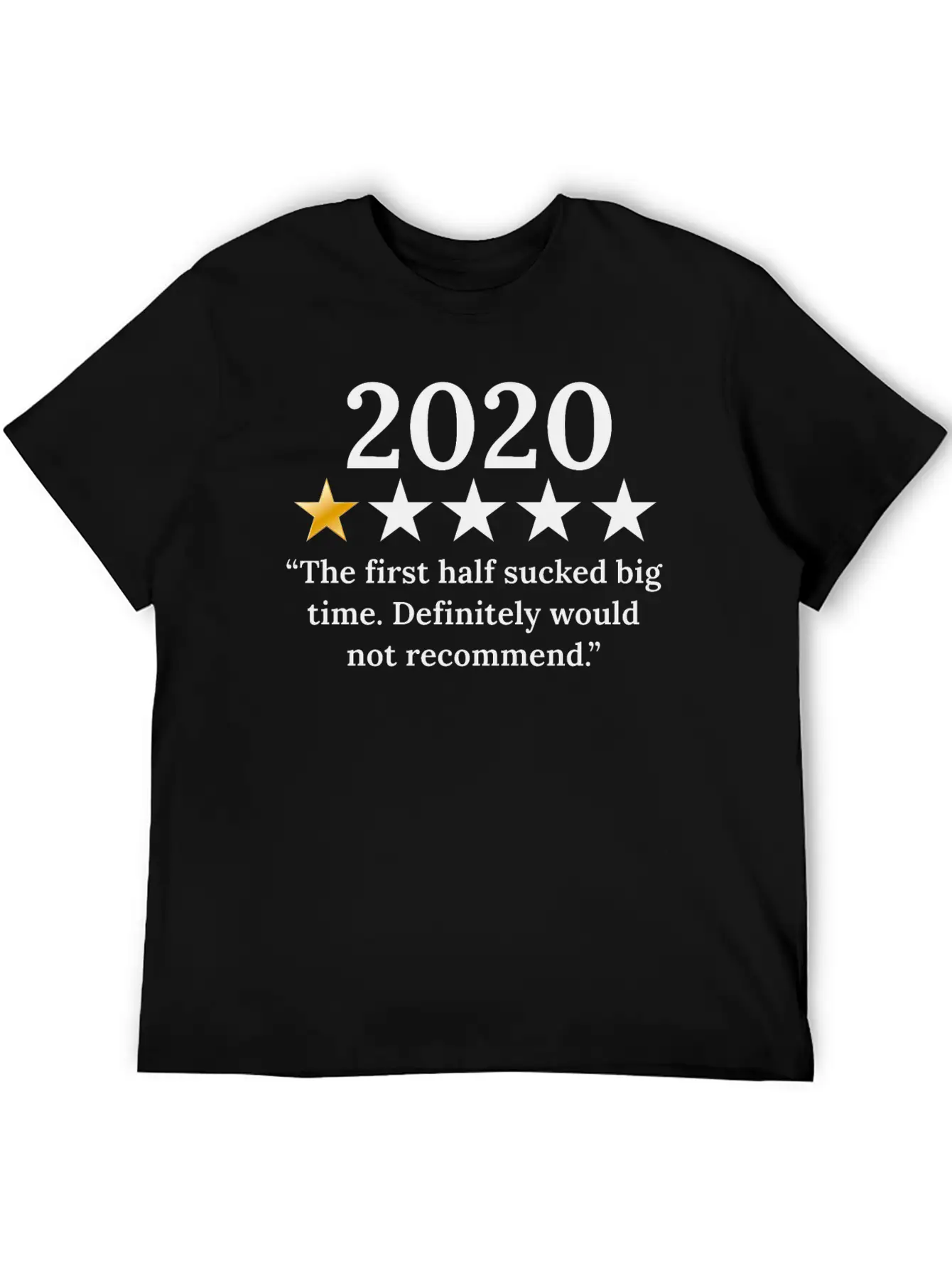 2020 Review / Feedback "Would Not Recommend" Breathable Graphic T-Shirt – Perfect For Casual Days