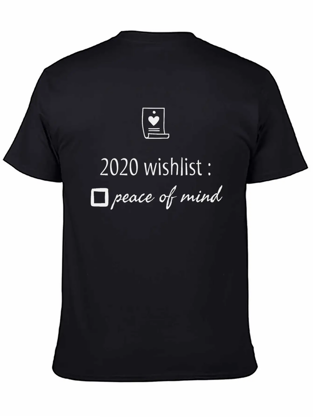 2020 Wishlist : Peace Of Mind Timeless Short Sleeve Tee – Comfy And Minimalist Design