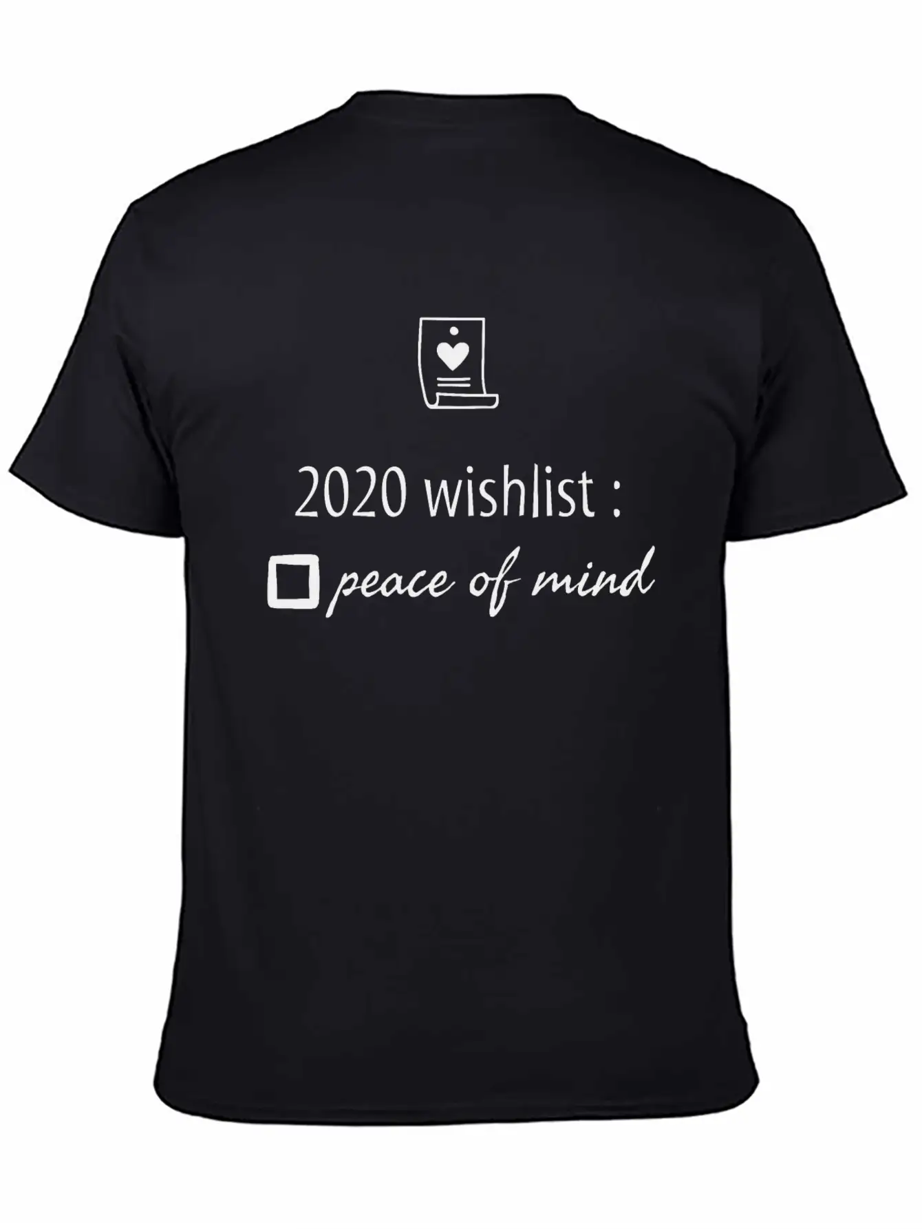 2020 Wishlist : Peace Of Mind Timeless Short Sleeve Tee – Comfy And Minimalist Design