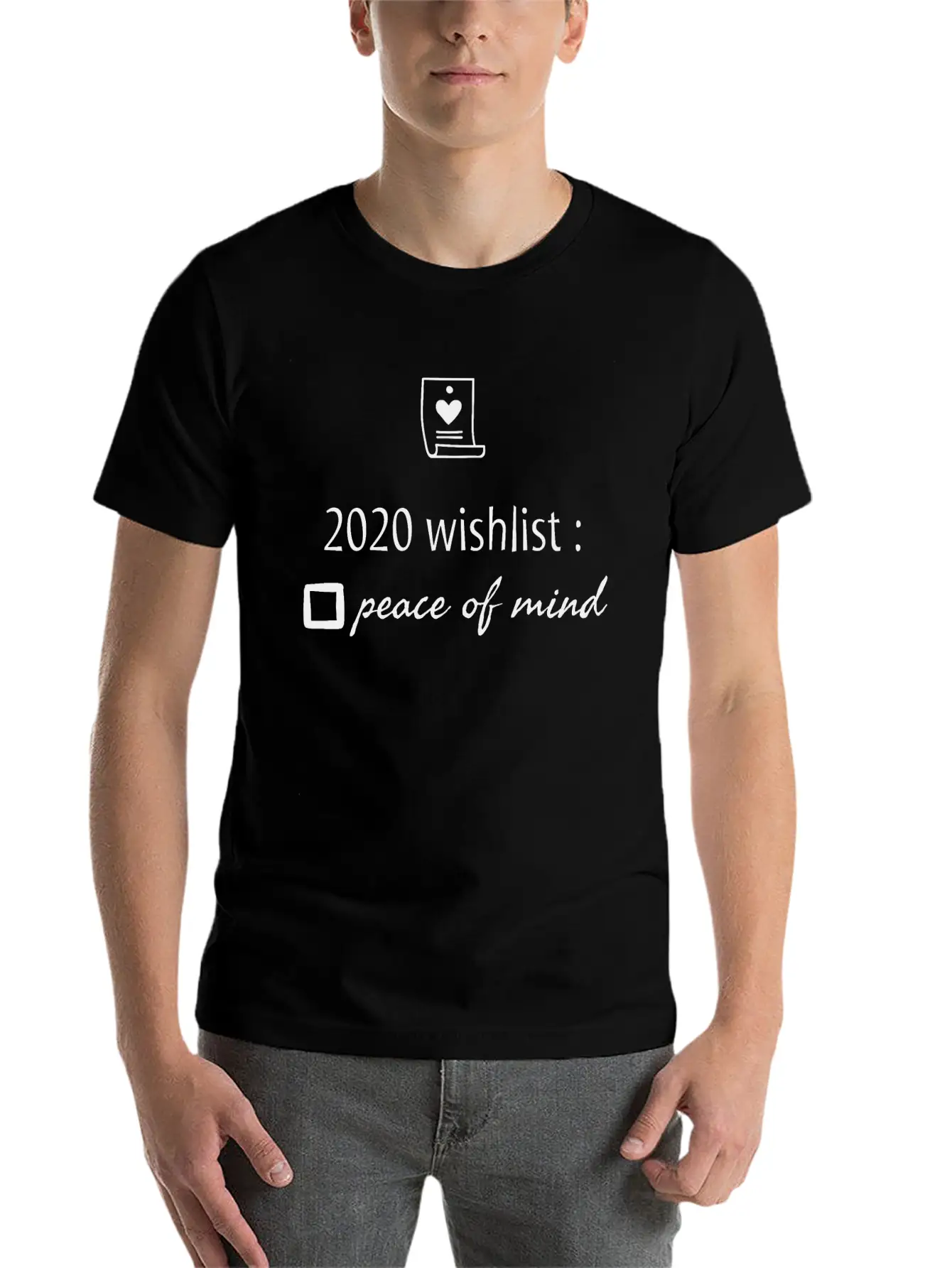 2020 Wishlist : Peace Of Mind Timeless Short Sleeve Tee – Comfy And Minimalist Design