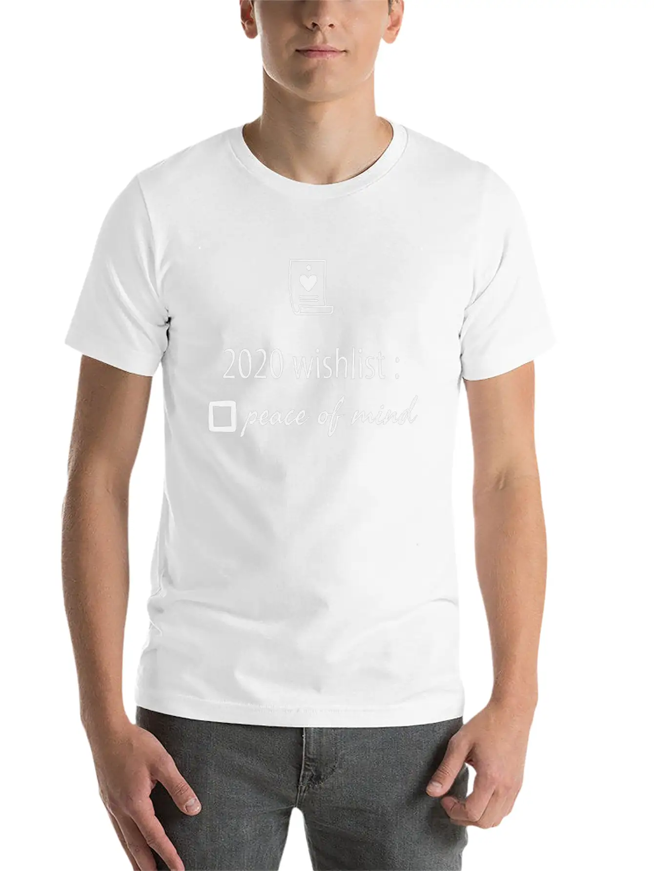 2020 Wishlist : Peace Of Mind Timeless Short Sleeve Tee – Comfy And Minimalist Design