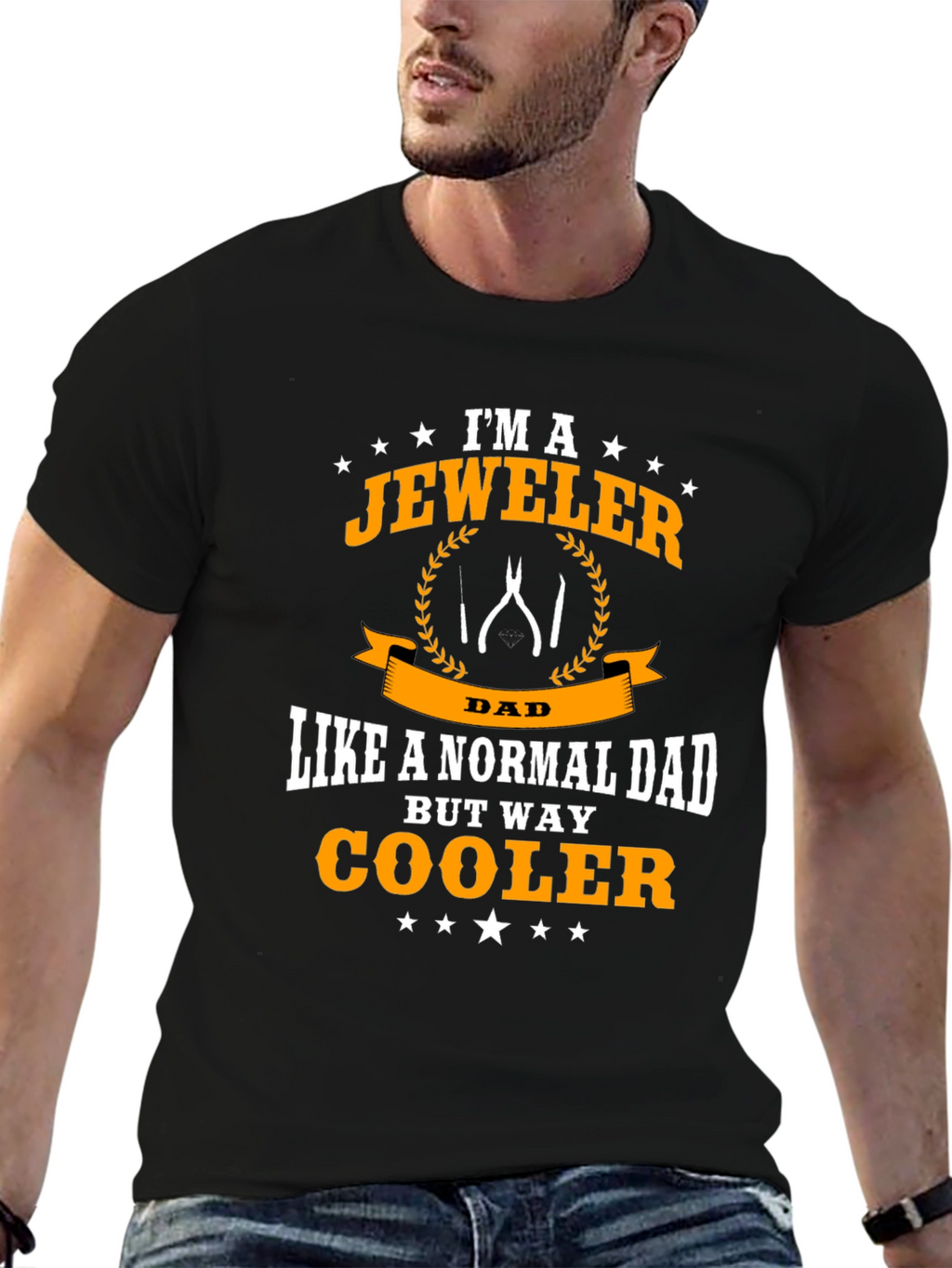 Jeweler Dad T-Shirt - Cool Fathers Day Gift