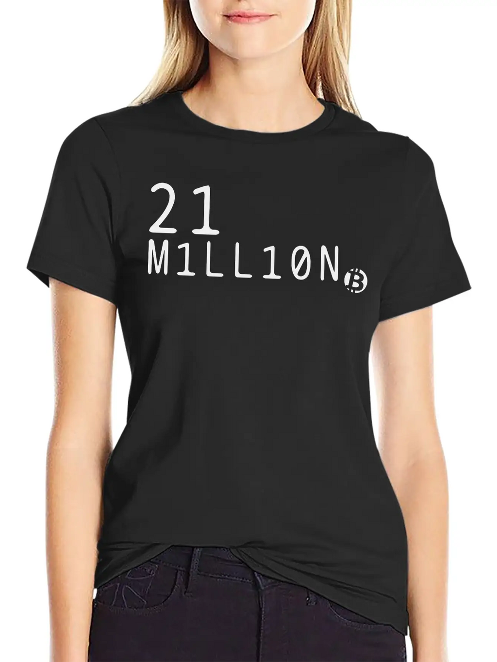 21 Millionen Bitcoin Stylish Everyday T-Shirt – Unisex Basic Cotton Tee