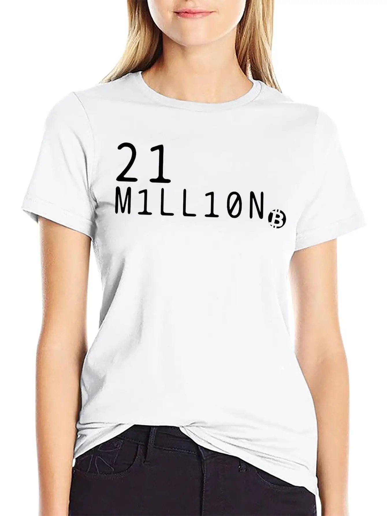 21 Millionen Bitcoin Stylish Everyday T-Shirt – Unisex Basic Cotton Tee