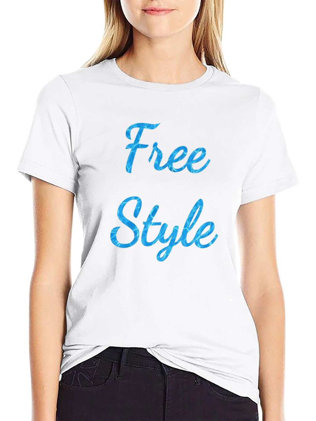 Free Style Black T-Shirt