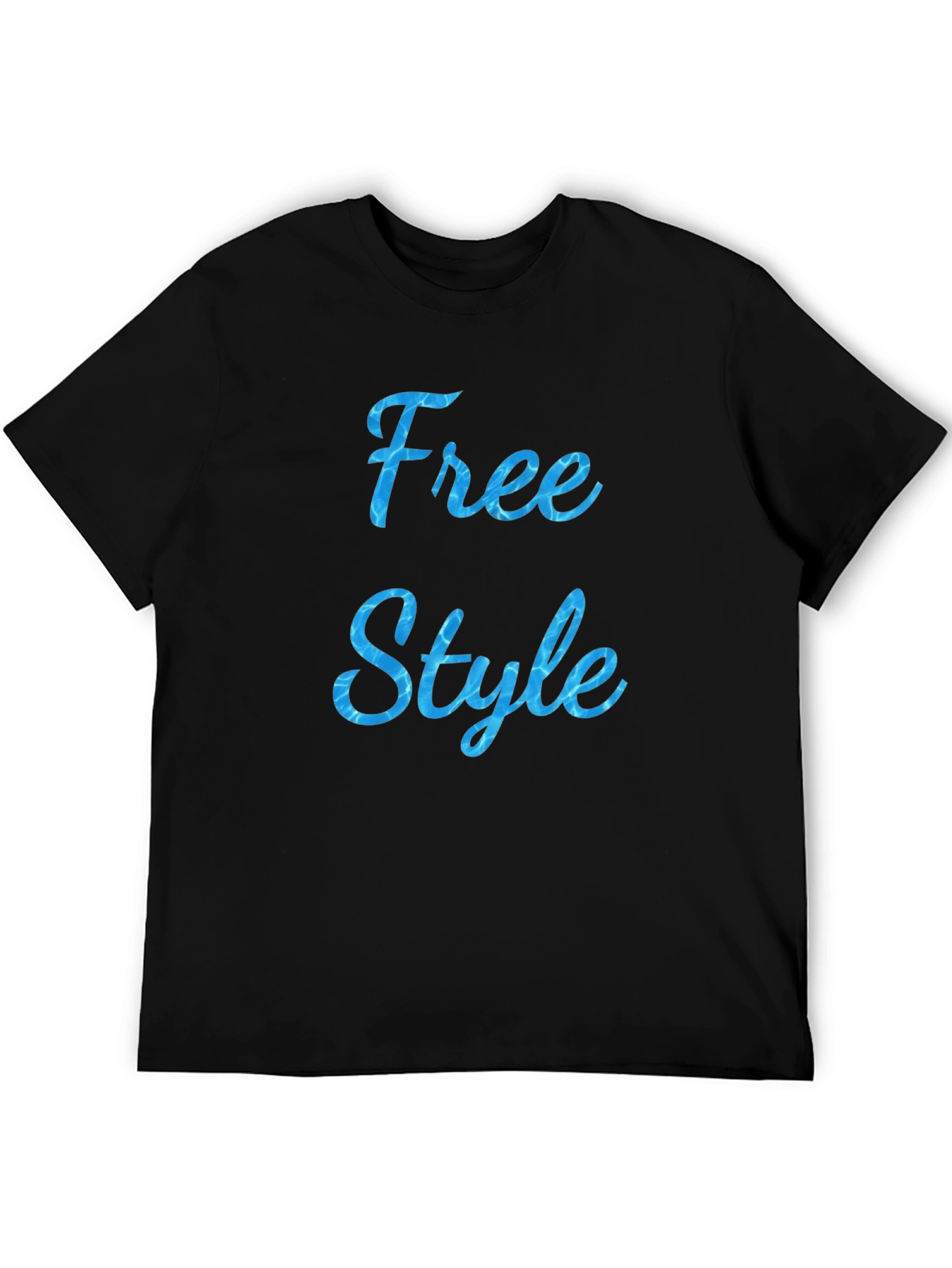Free Style Black T-Shirt