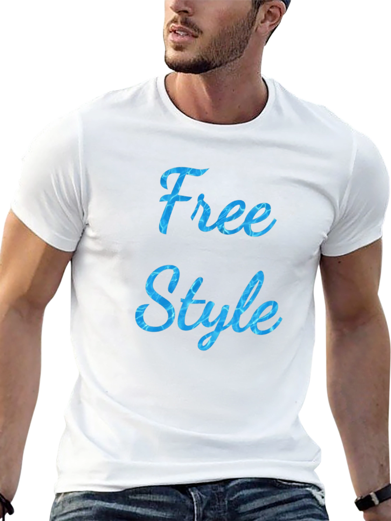 Free Style Black T-Shirt
