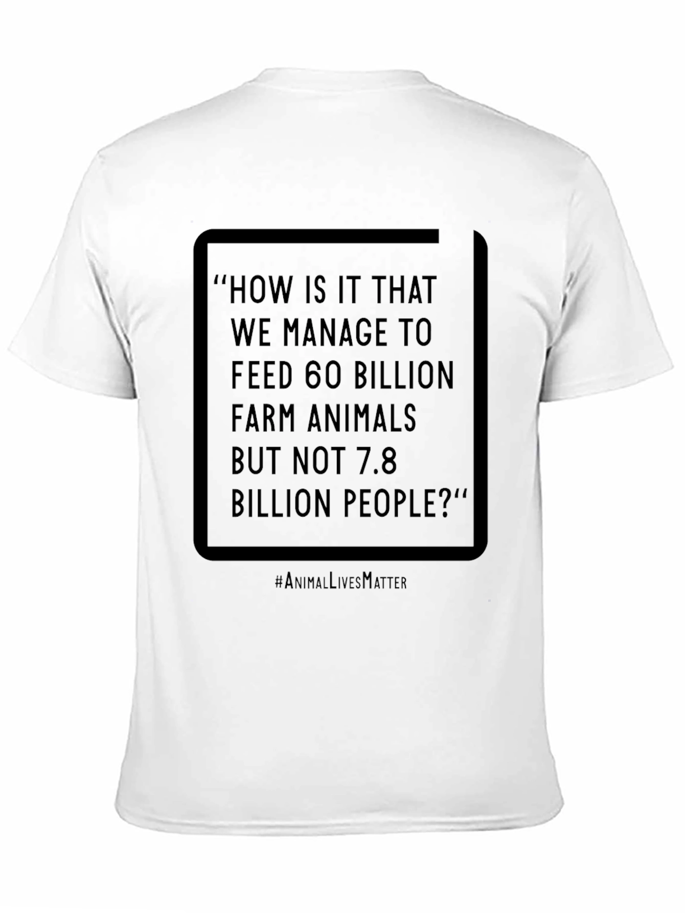 Animal Lives Matter Graphic T-Shirt