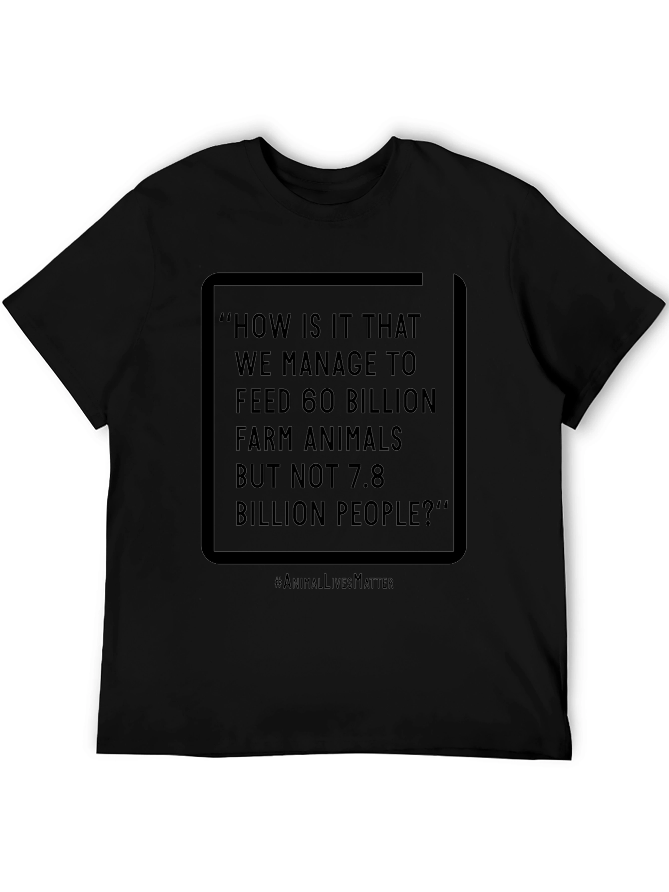 Animal Lives Matter Graphic T-Shirt