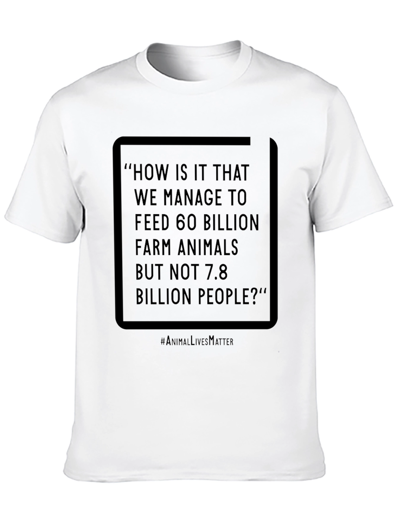 Animal Lives Matter Graphic T-Shirt