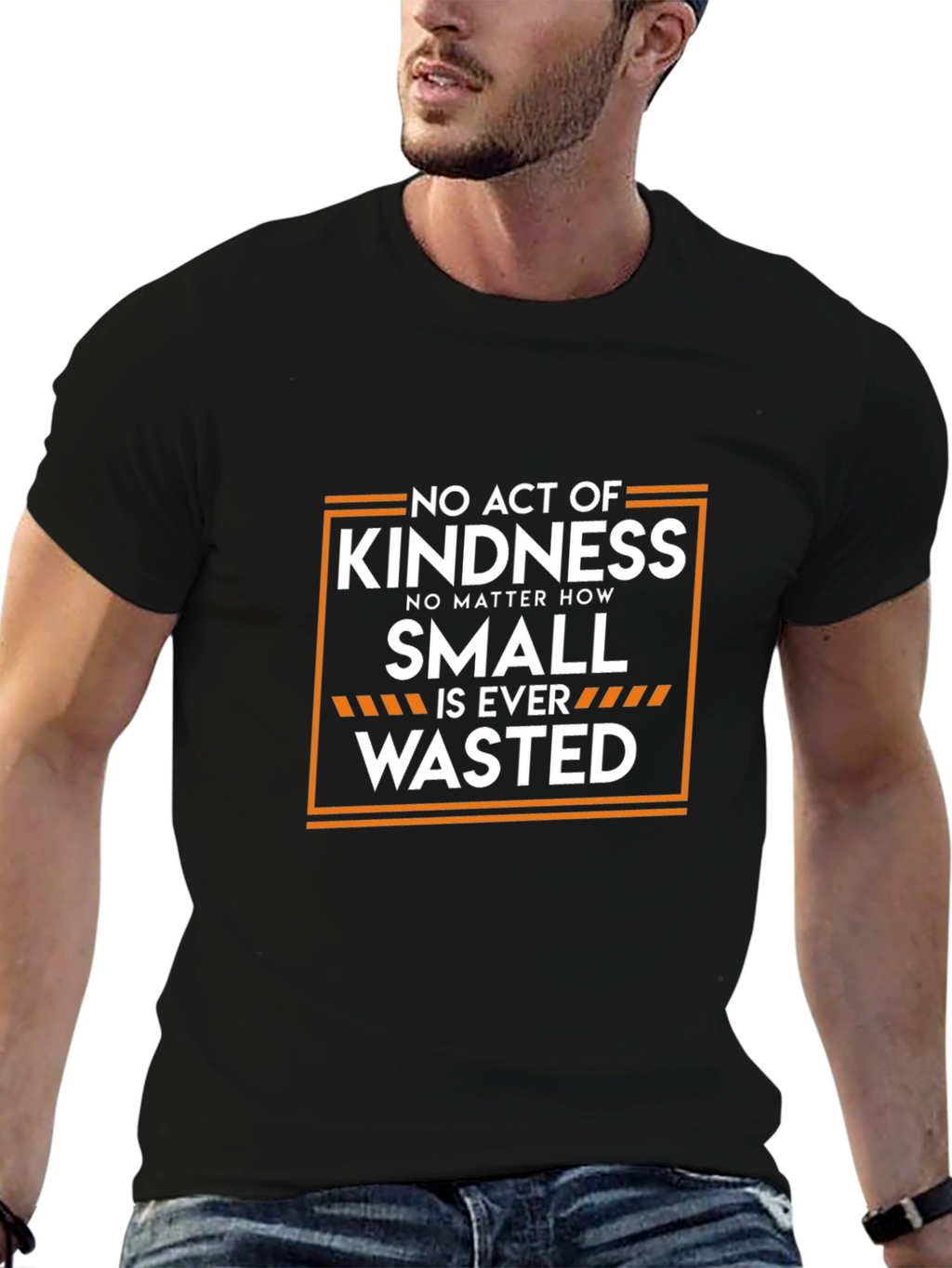 Kindness Matters Graphic Tee - Black