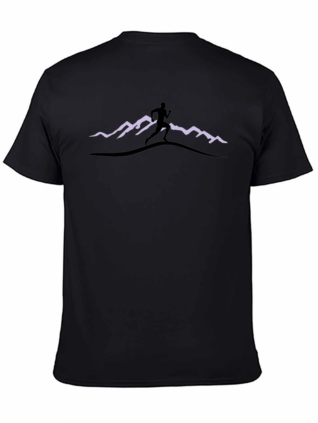 Mountain Runner Black T-Shirt