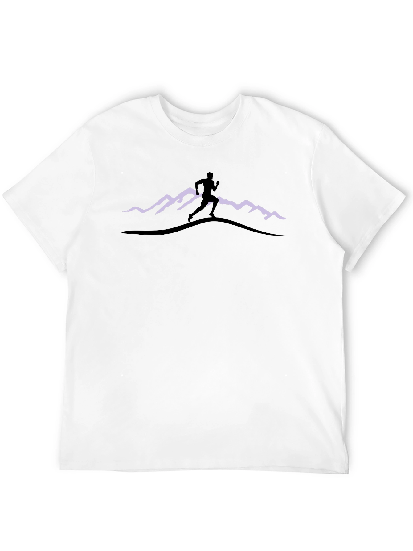 Mountain Runner Black T-Shirt