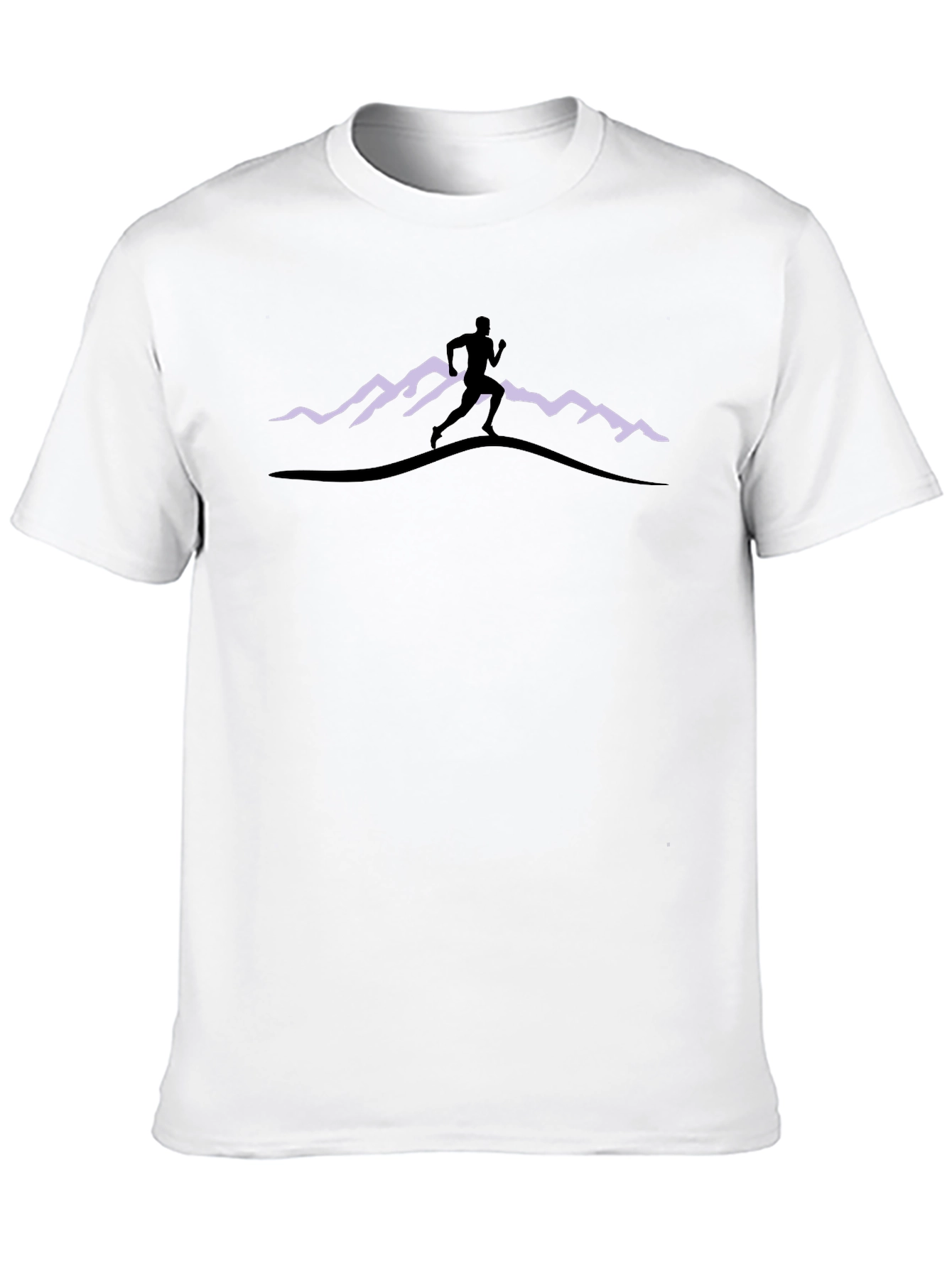 Mountain Runner Black T-Shirt