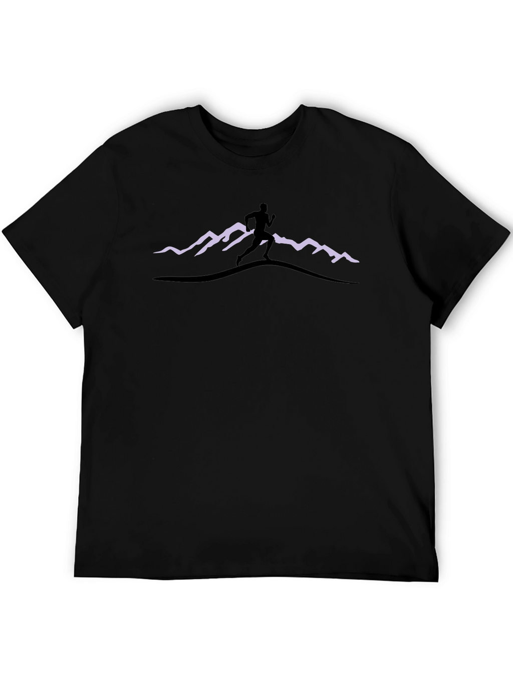 Mountain Runner Black T-Shirt