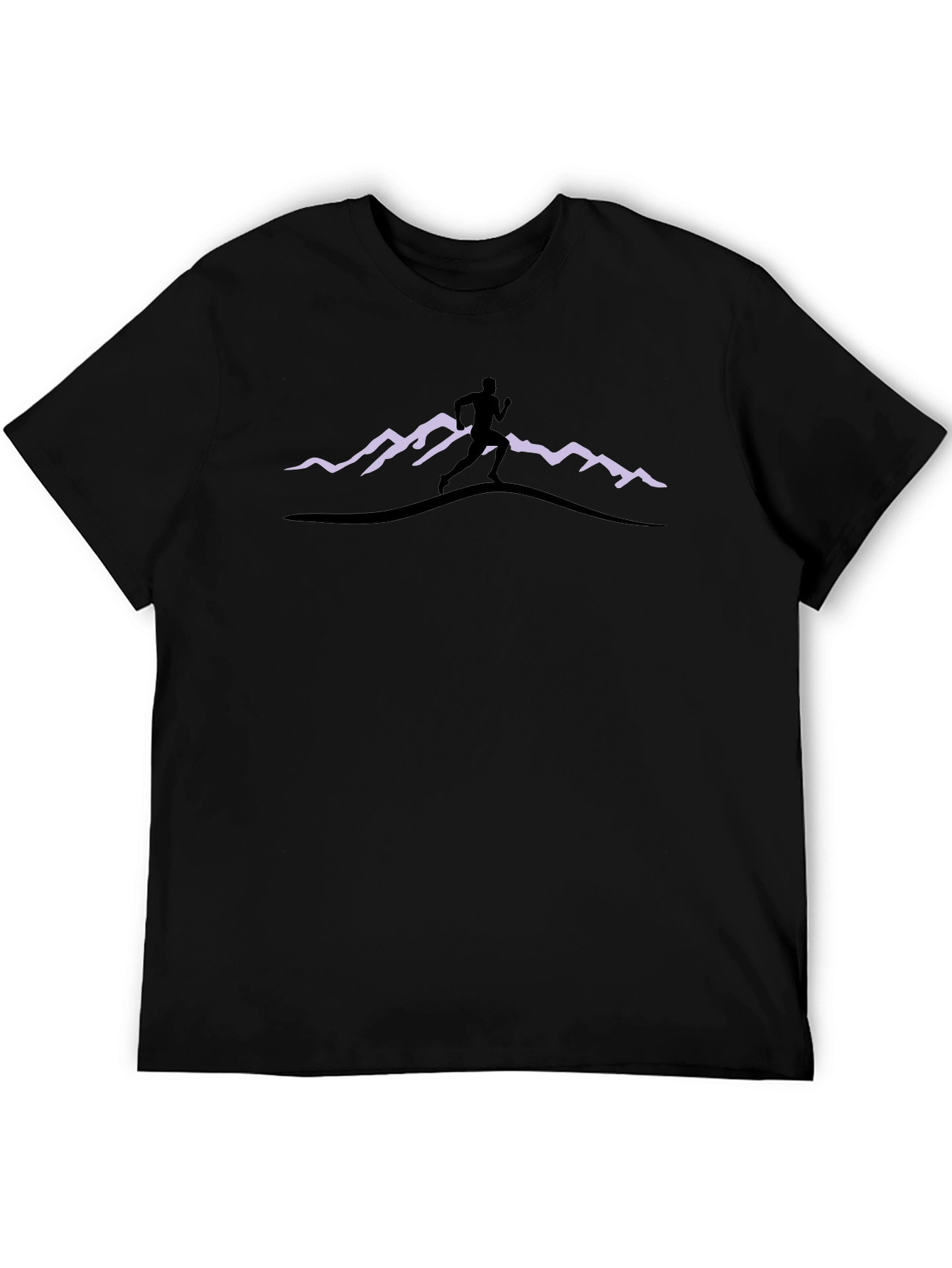 Mountain Runner Black T-Shirt