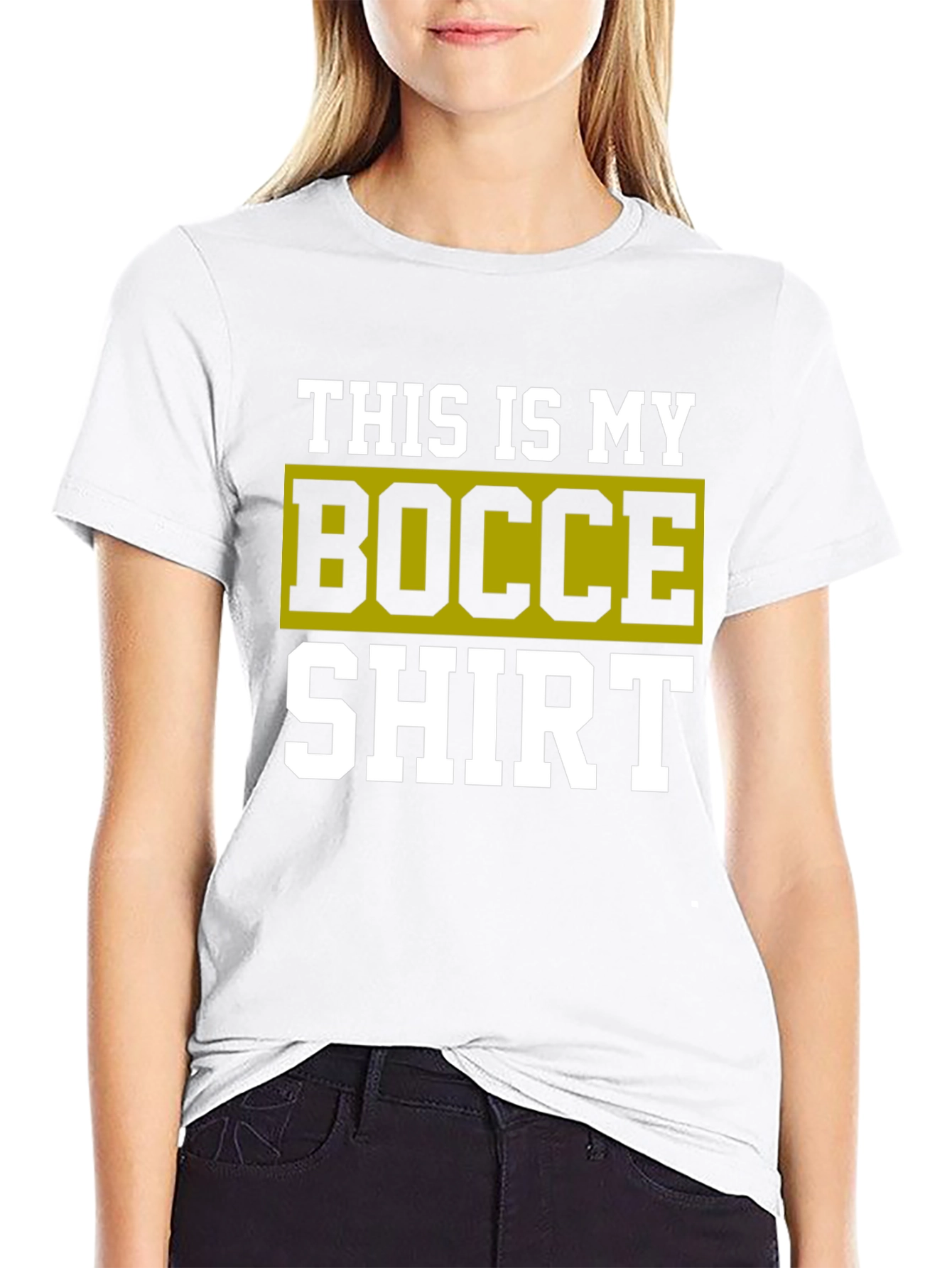 Bocce Shirt - This Is My Bocce Shirt - Black Tee