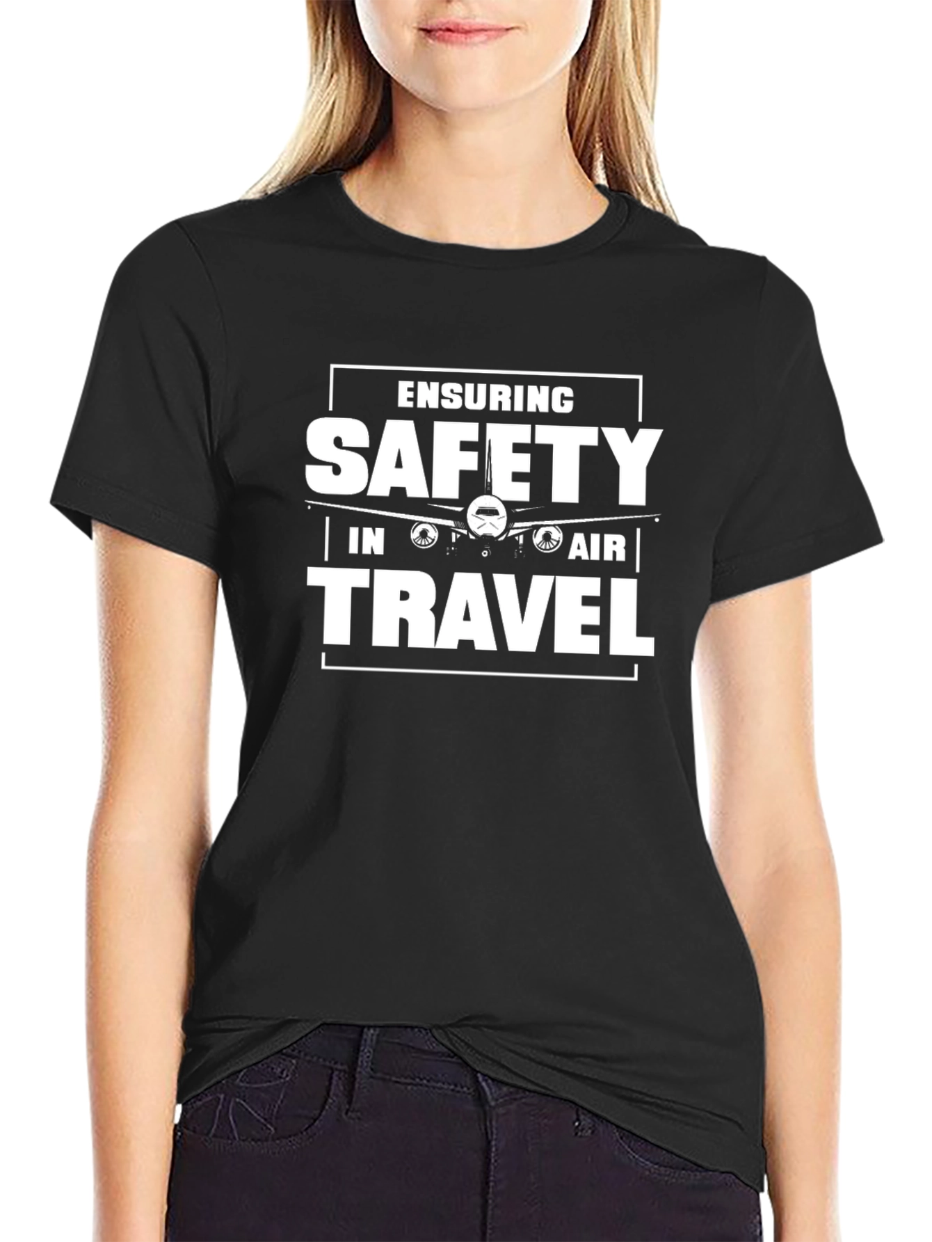 Ensuring Safety in Air Travel Graphic Tee
