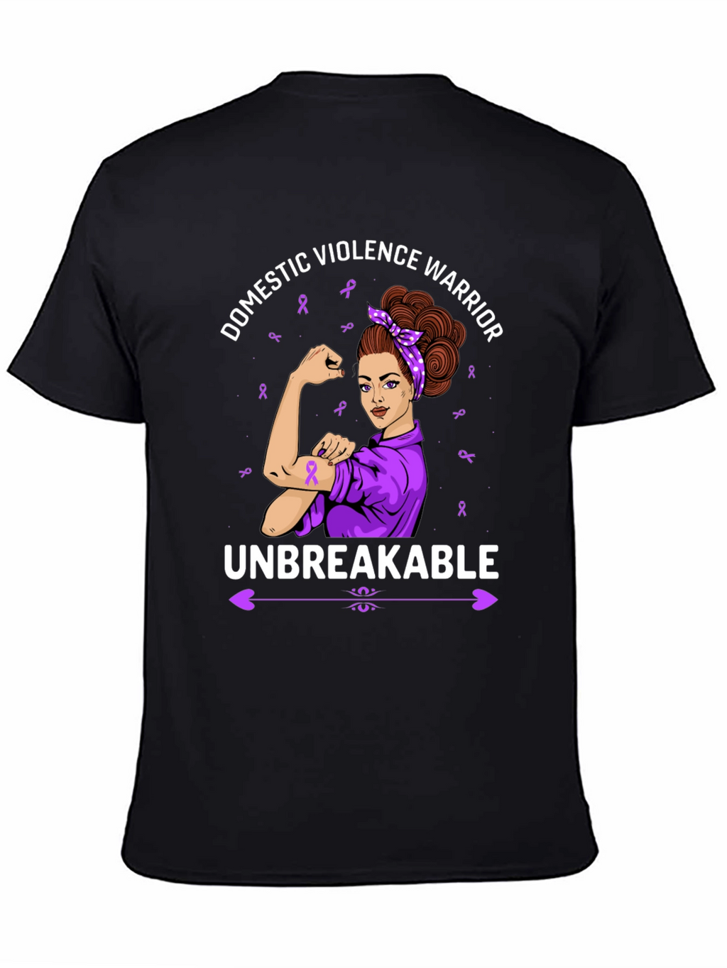 Domestic Violence Warrior Unbreakable T-Shirt