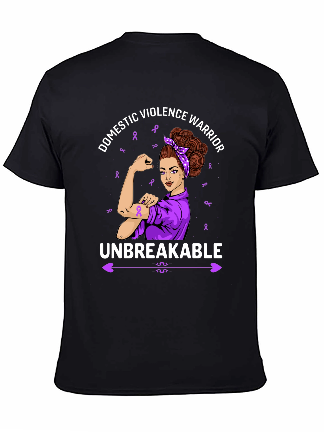 Domestic Violence Warrior Unbreakable T-Shirt