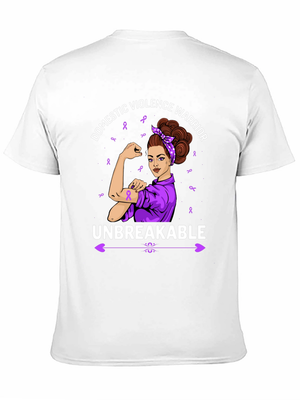 Domestic Violence Warrior Unbreakable T-Shirt