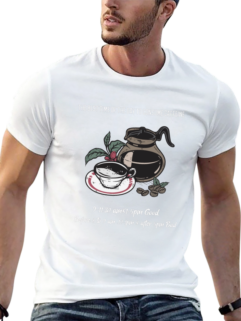 Best Time for Caffeine T-Shirt