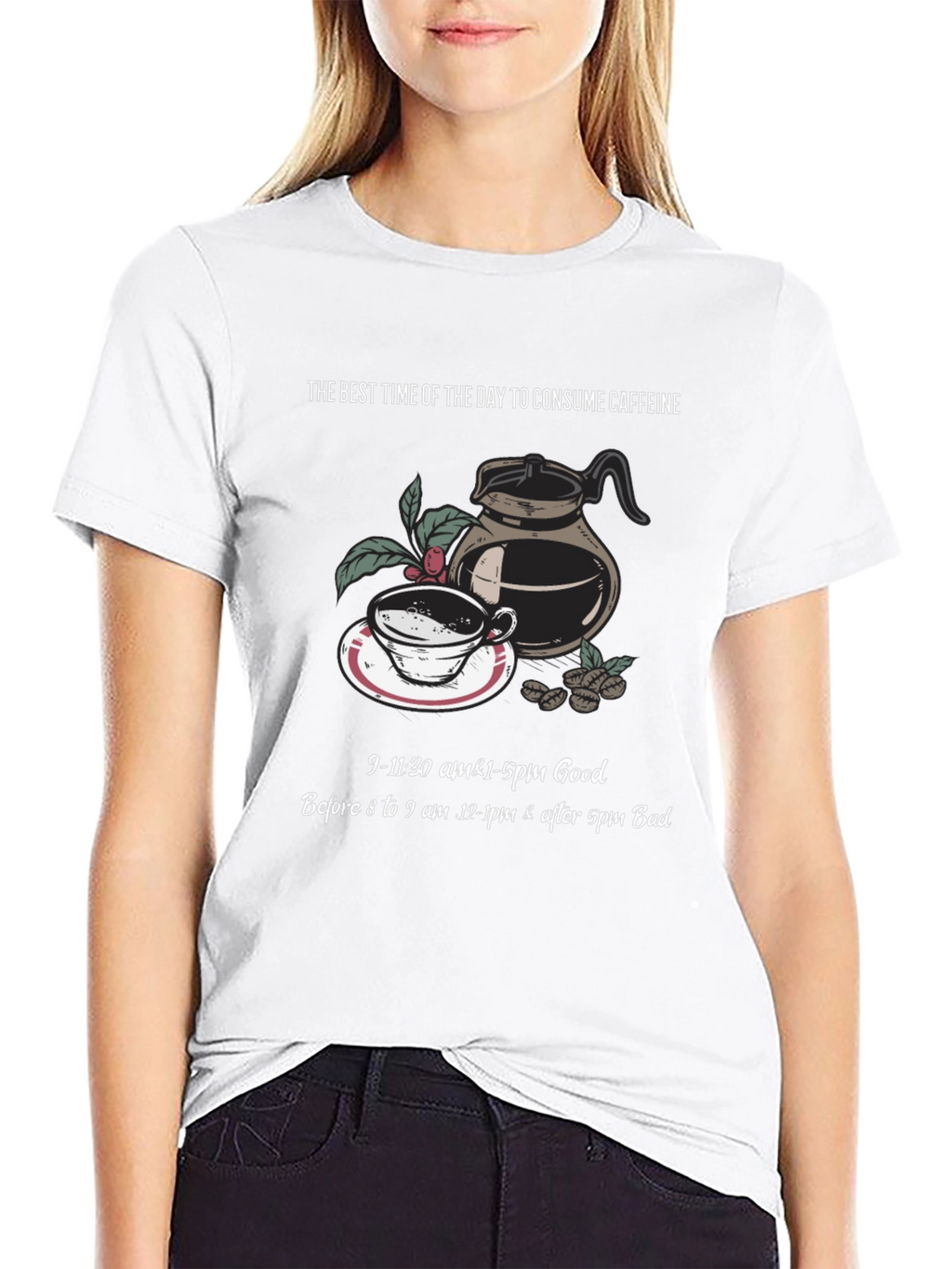 Best Time for Caffeine T-Shirt