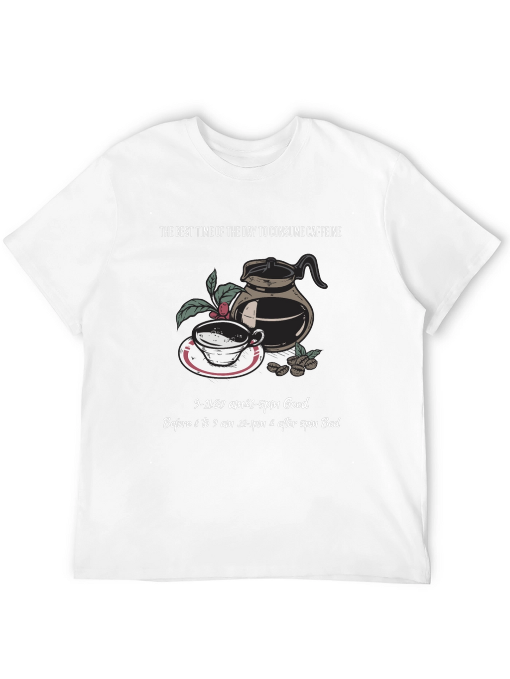 Best Time for Caffeine T-Shirt