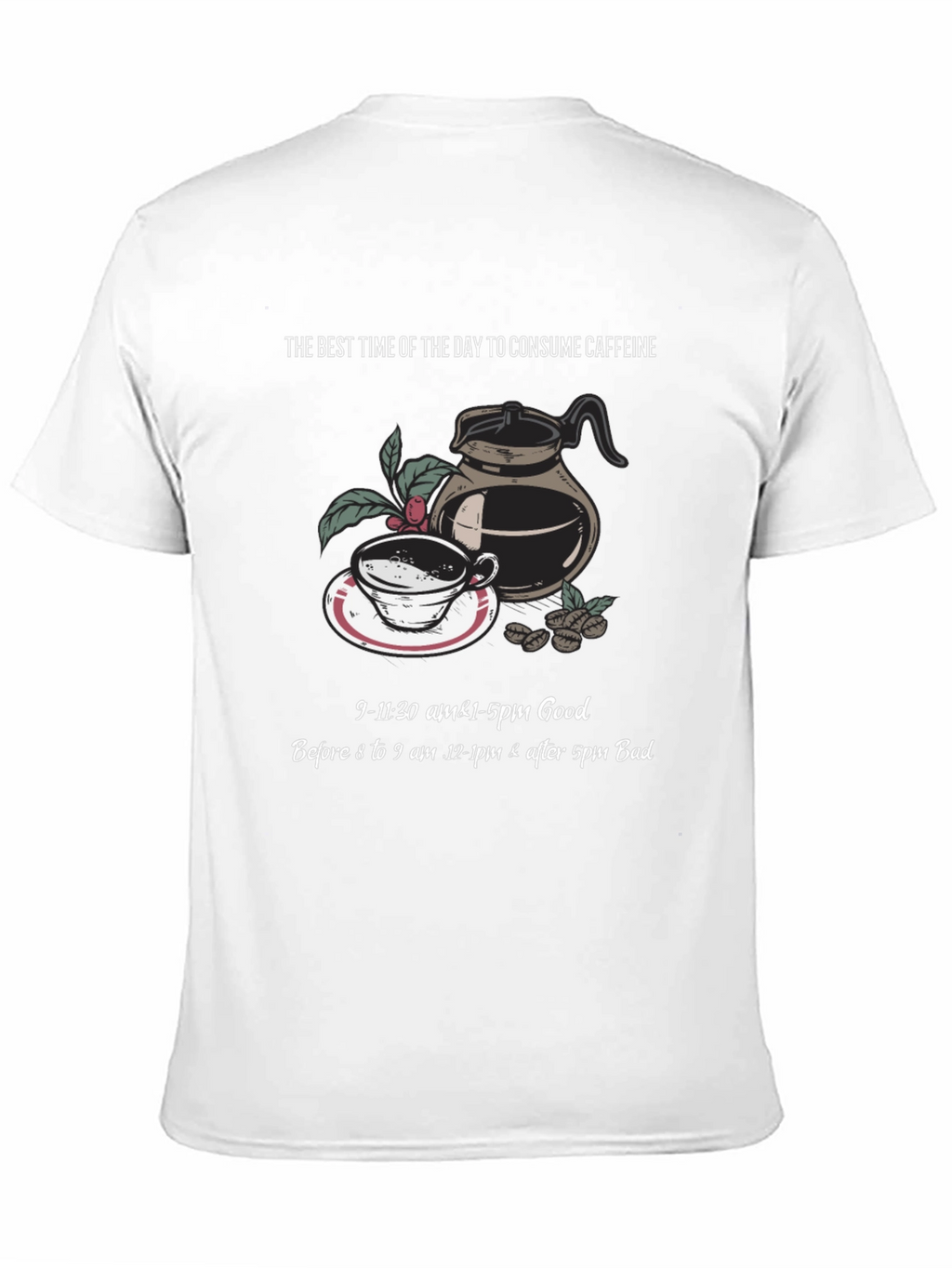 Best Time for Caffeine T-Shirt