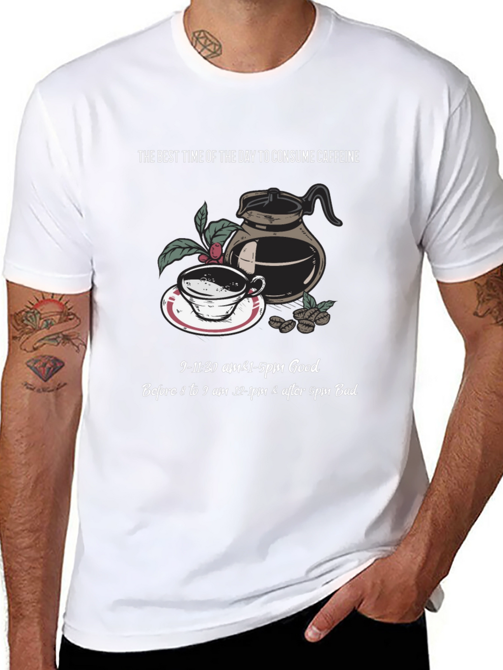 Best Time for Caffeine T-Shirt