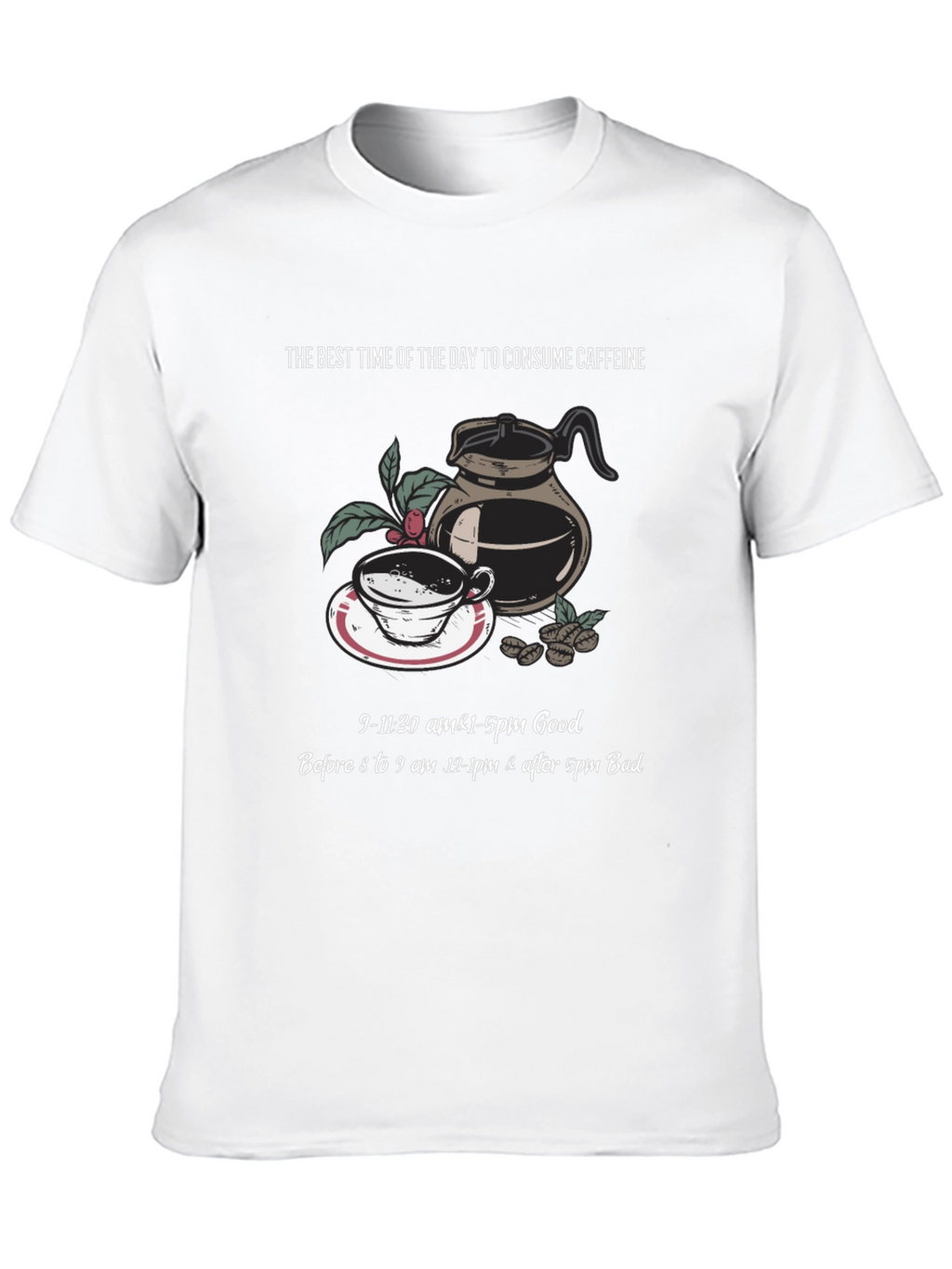 Best Time for Caffeine T-Shirt