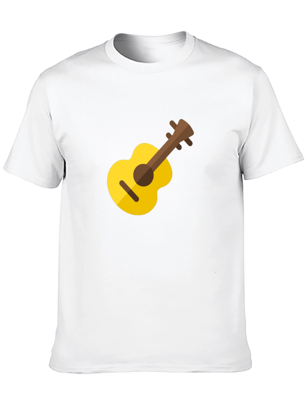 Guitar Graphic Tee - Black Unisex T-Shirt