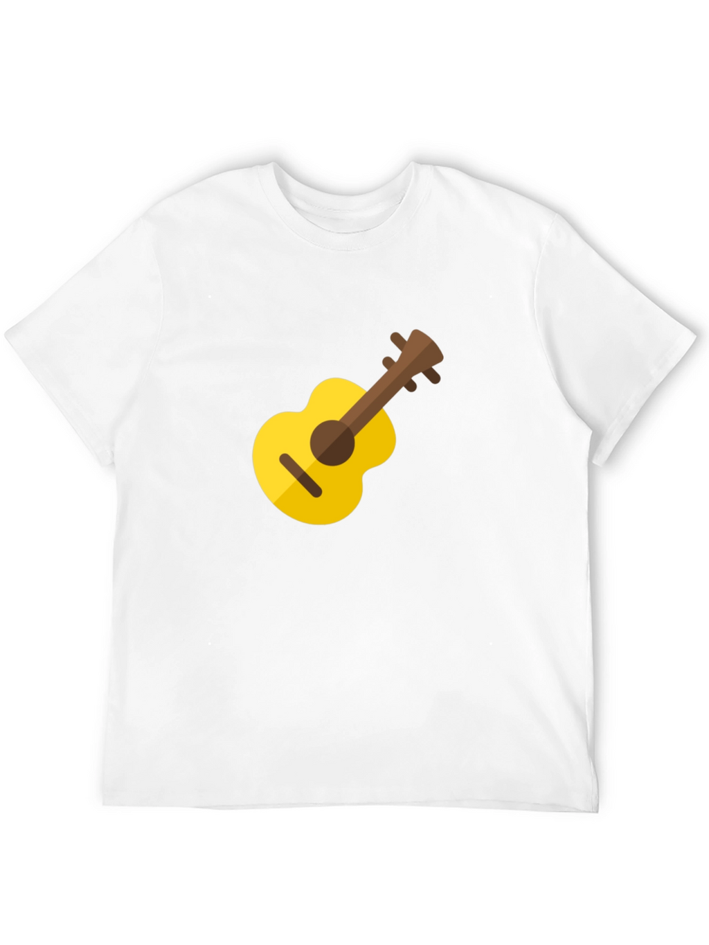 Guitar Graphic Tee - Black Unisex T-Shirt