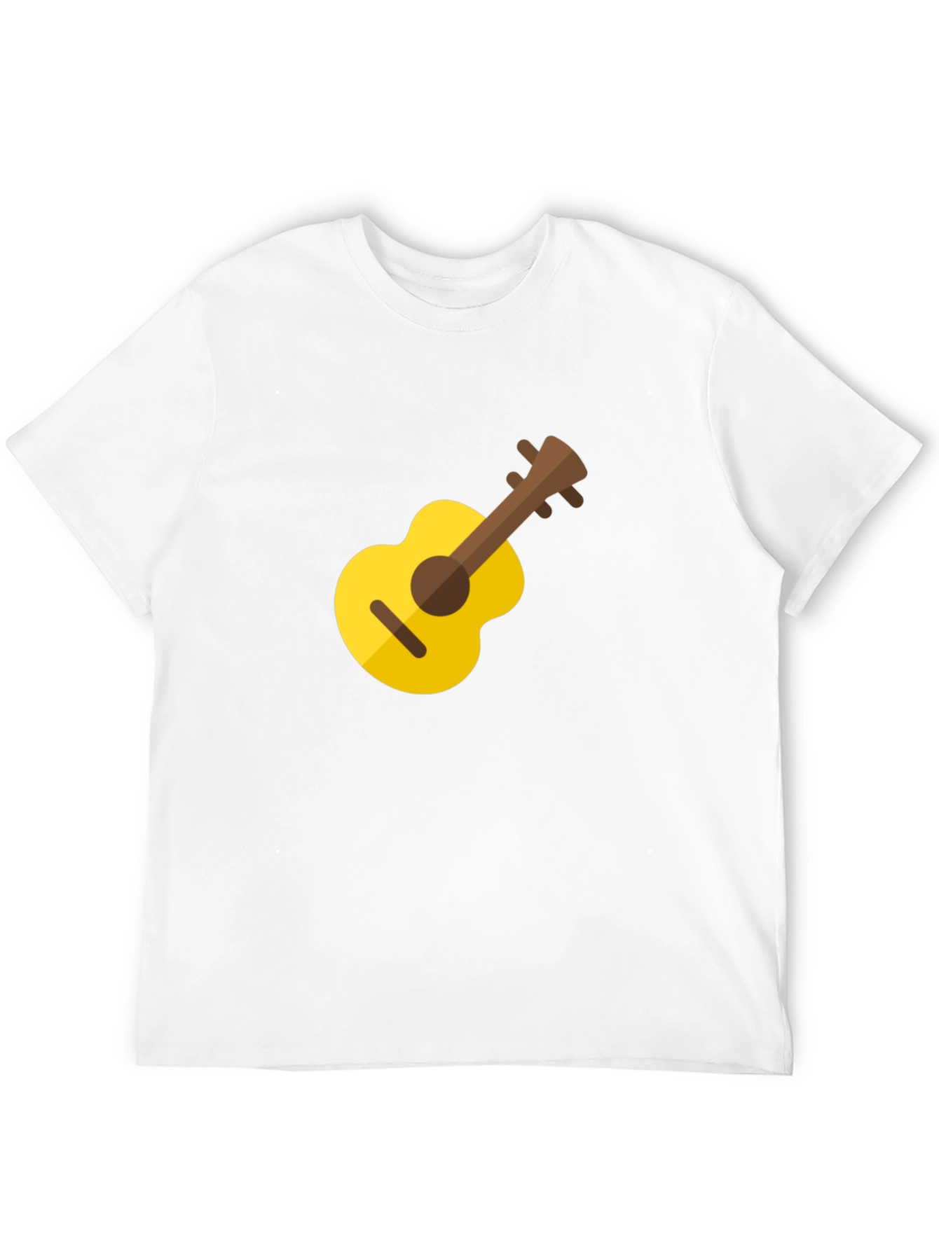 Guitar Graphic Tee - Black Unisex T-Shirt