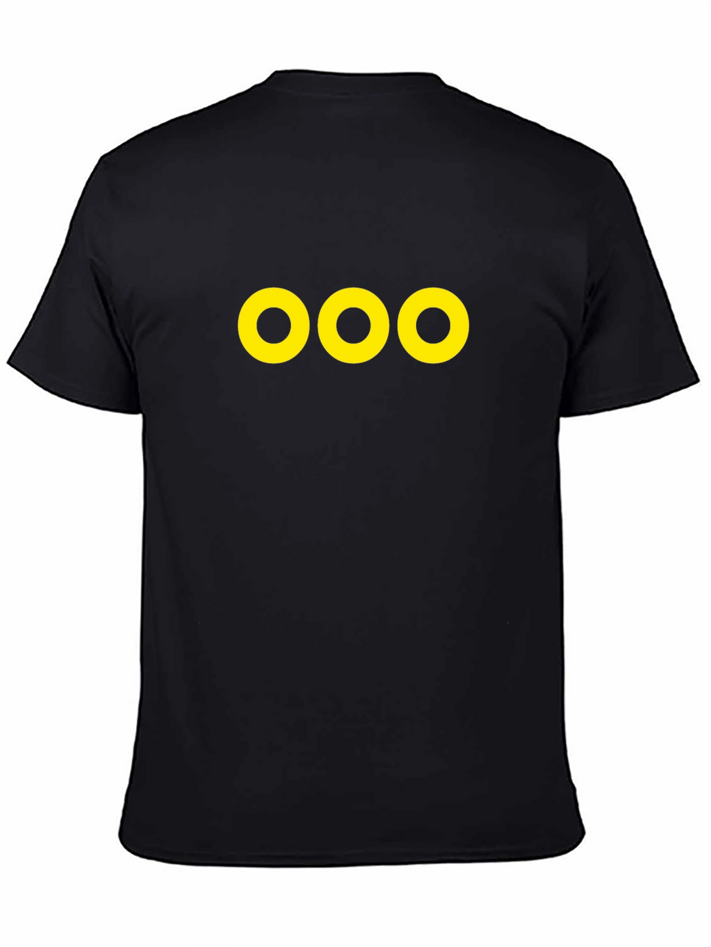Triple O Graphic Black T-Shirt