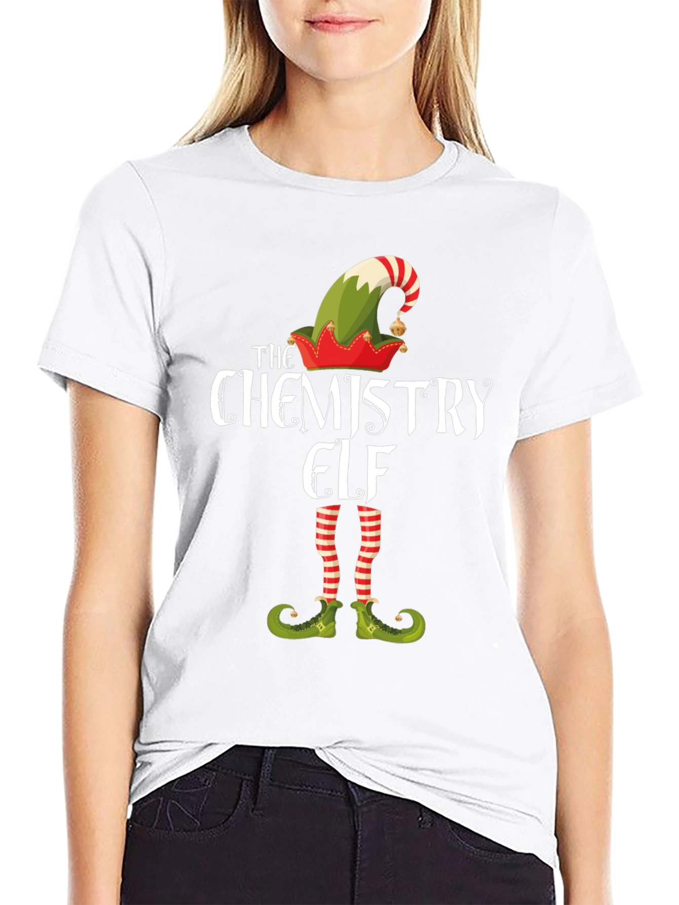 Chemistry Elf Graphic T-Shirt