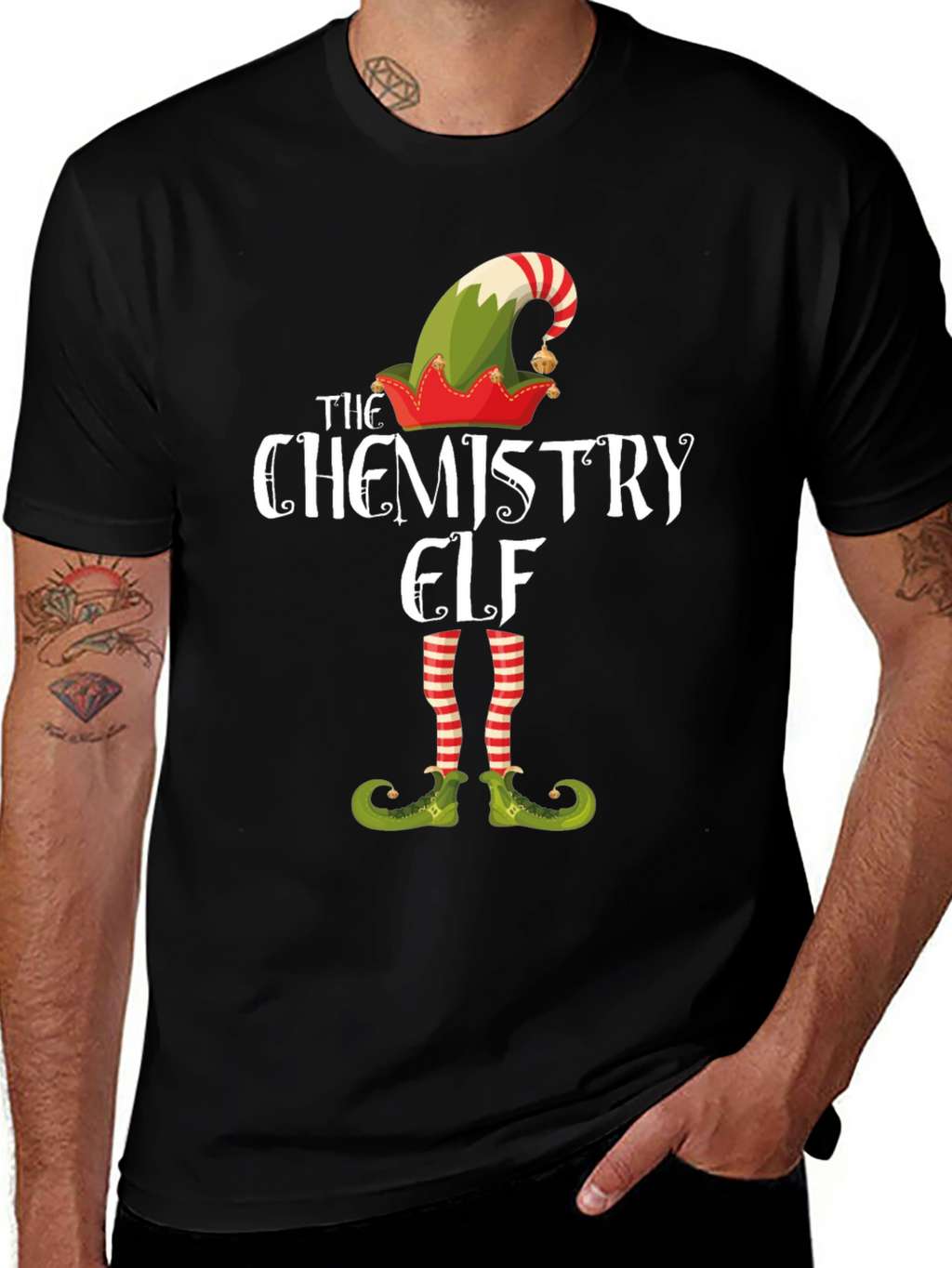 Chemistry Elf Graphic T-Shirt