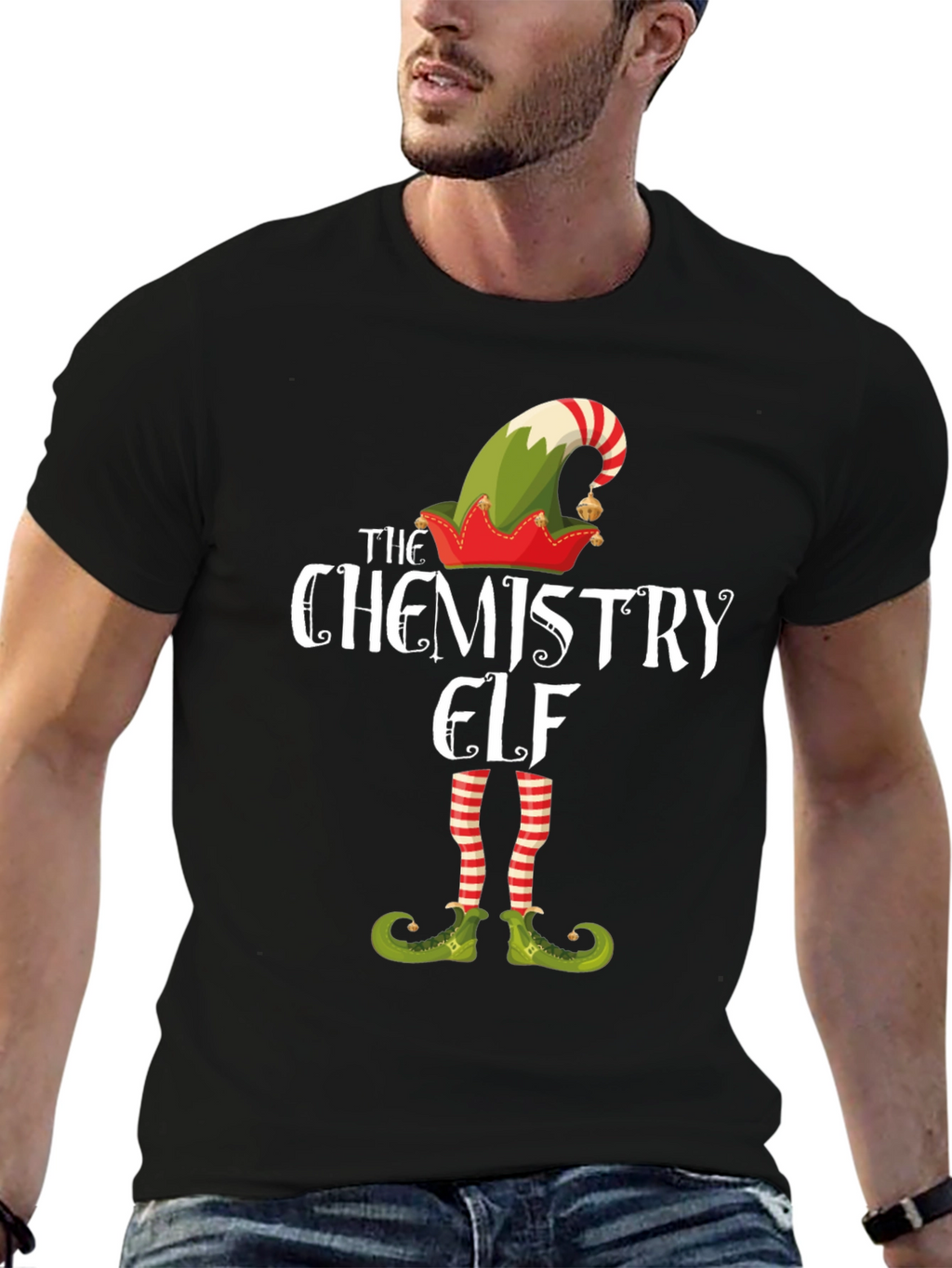 Chemistry Elf Graphic T-Shirt