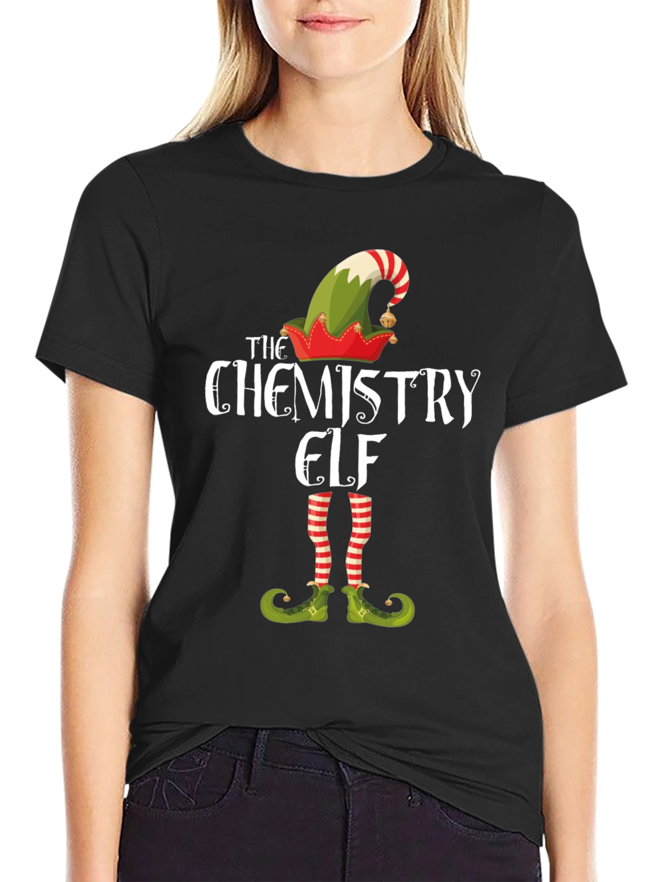 Chemistry Elf Graphic T-Shirt