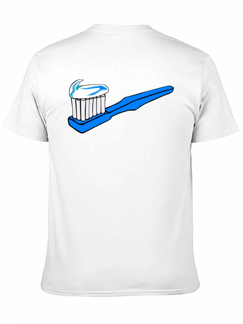 Toothbrush Graphic T-Shirt - Dental Hygiene Tee